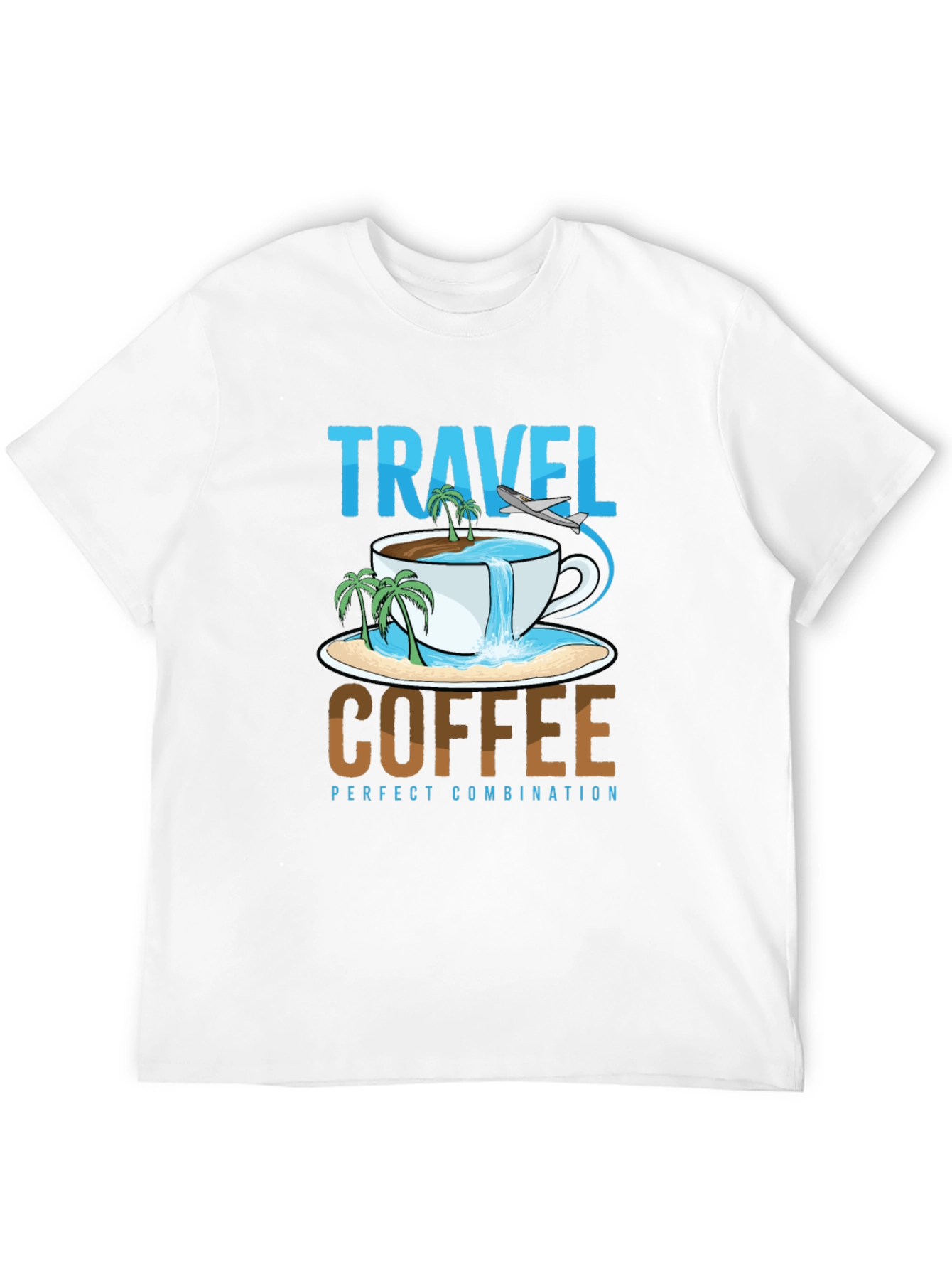 Travel Coffee T-Shirt - Perfect Combination Tee