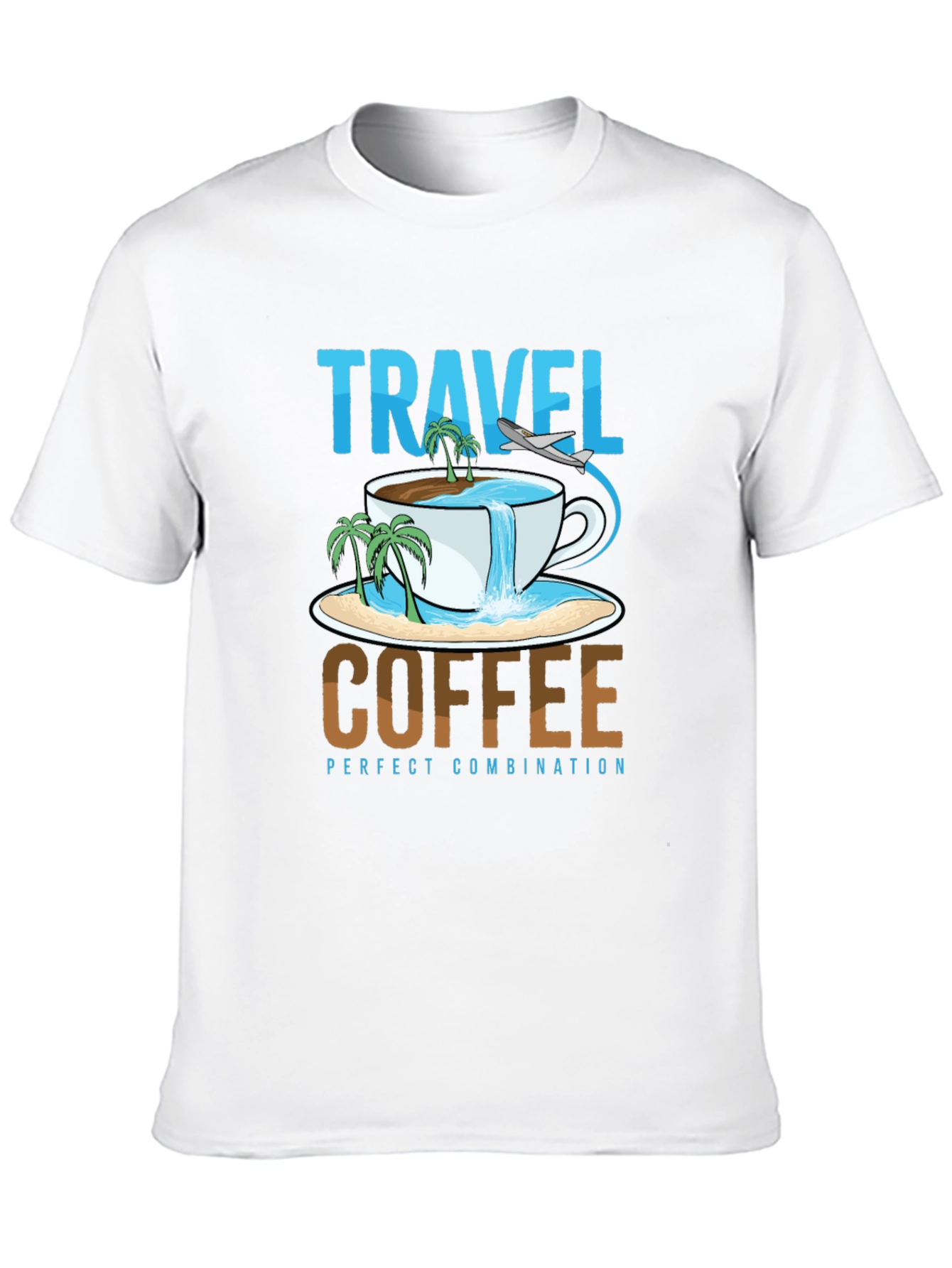 Travel Coffee T-Shirt - Perfect Combination Tee