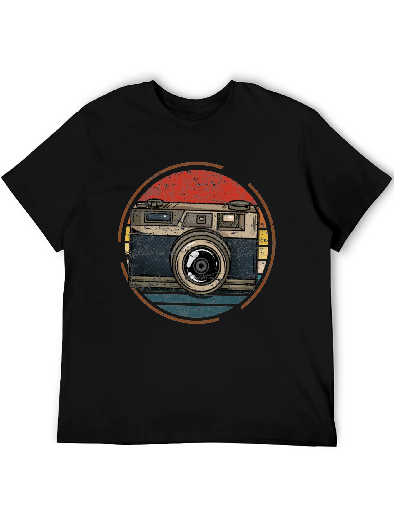 Retro Camera Graphic T-Shirt