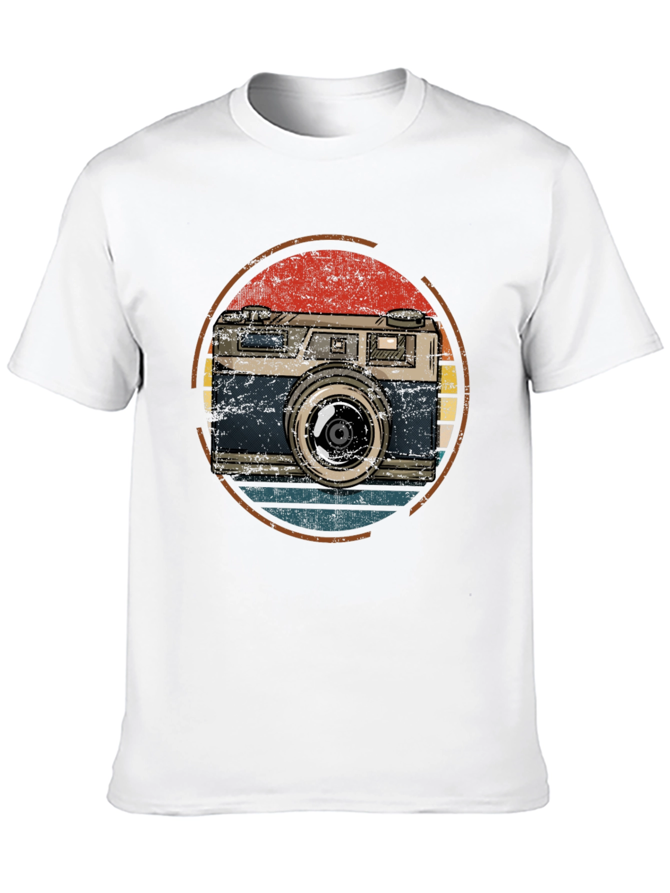Retro Camera Graphic T-Shirt