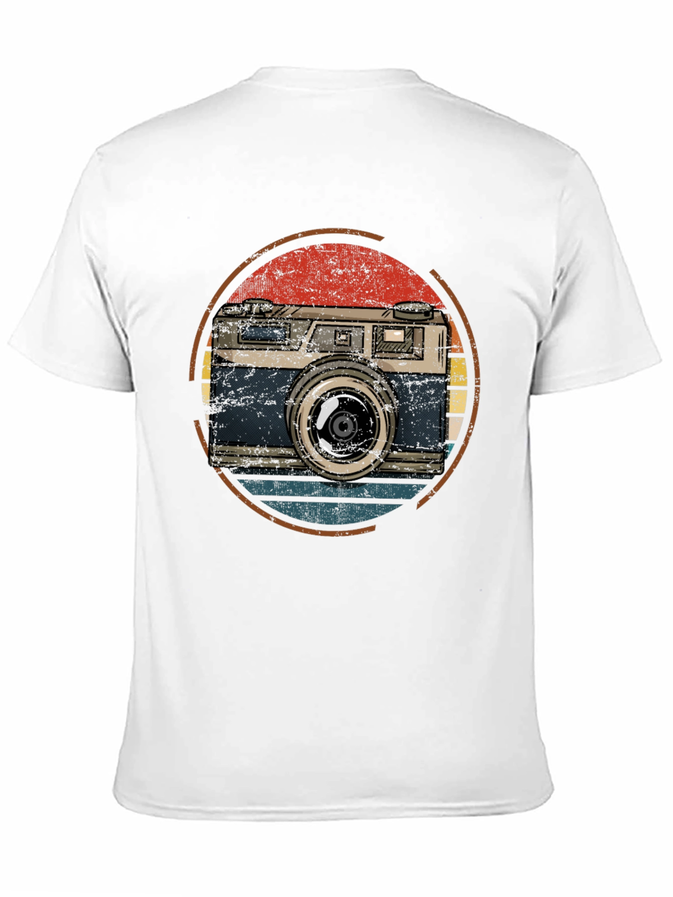 Retro Camera Graphic T-Shirt