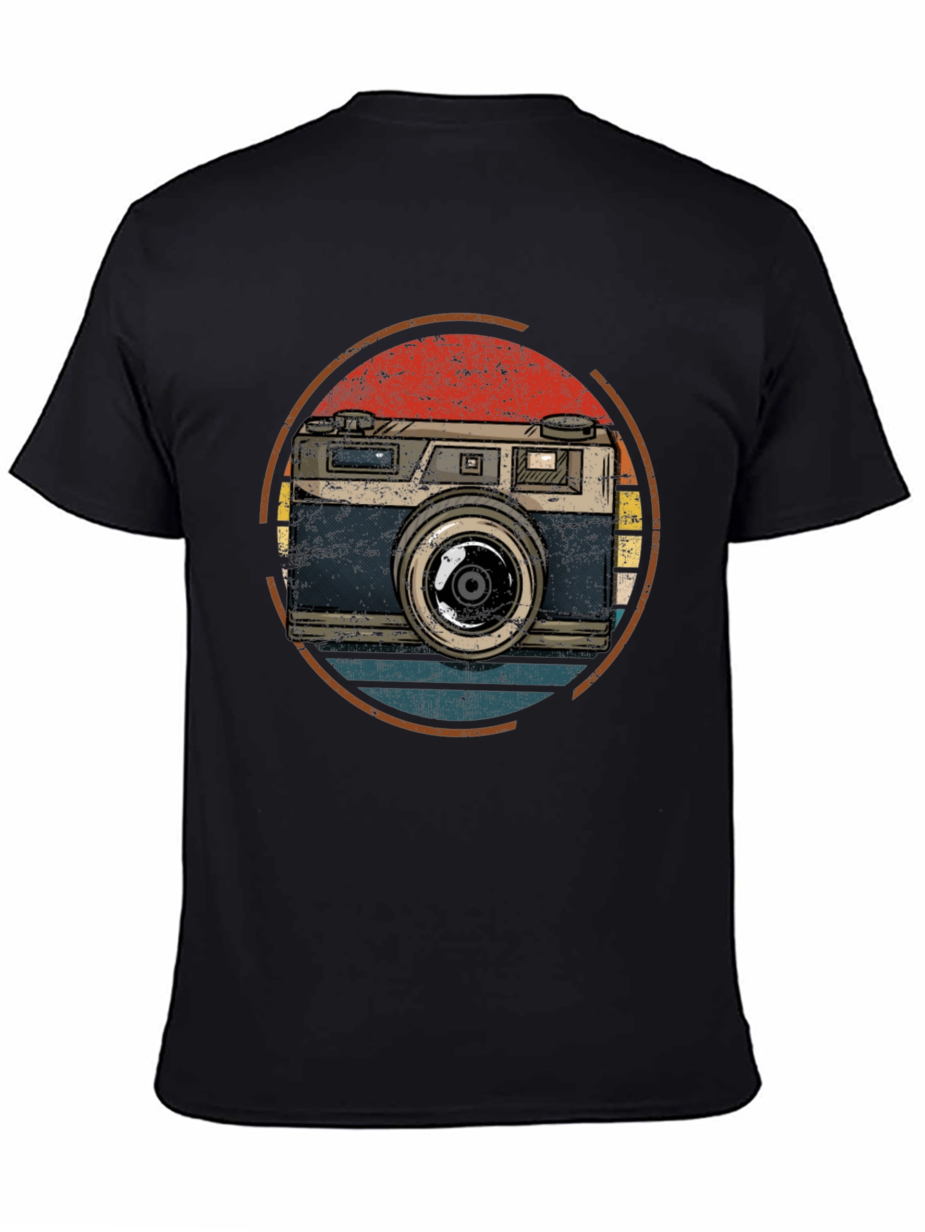 Retro Camera Graphic T-Shirt