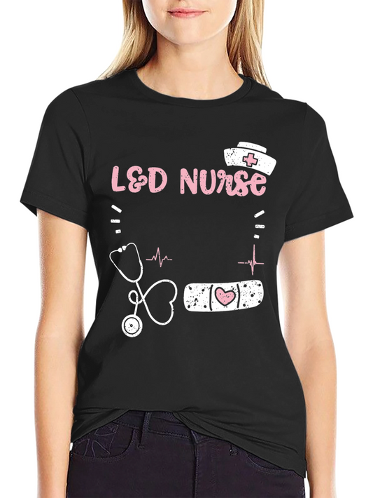 L&D Nurse T-Shirt: Stylish & Comfortable Cotton Tee