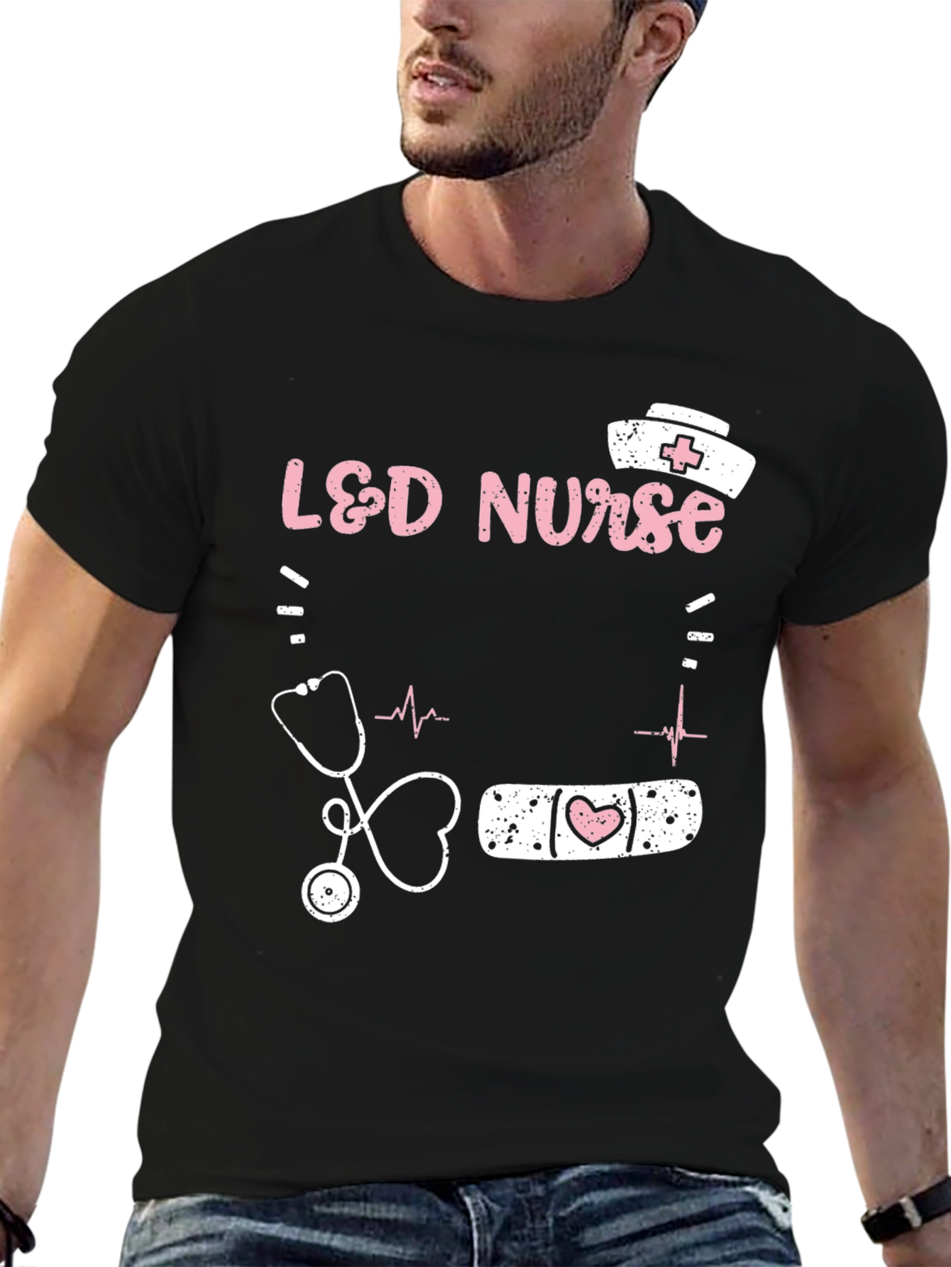 L&D Nurse T-Shirt: Stylish & Comfortable Cotton Tee