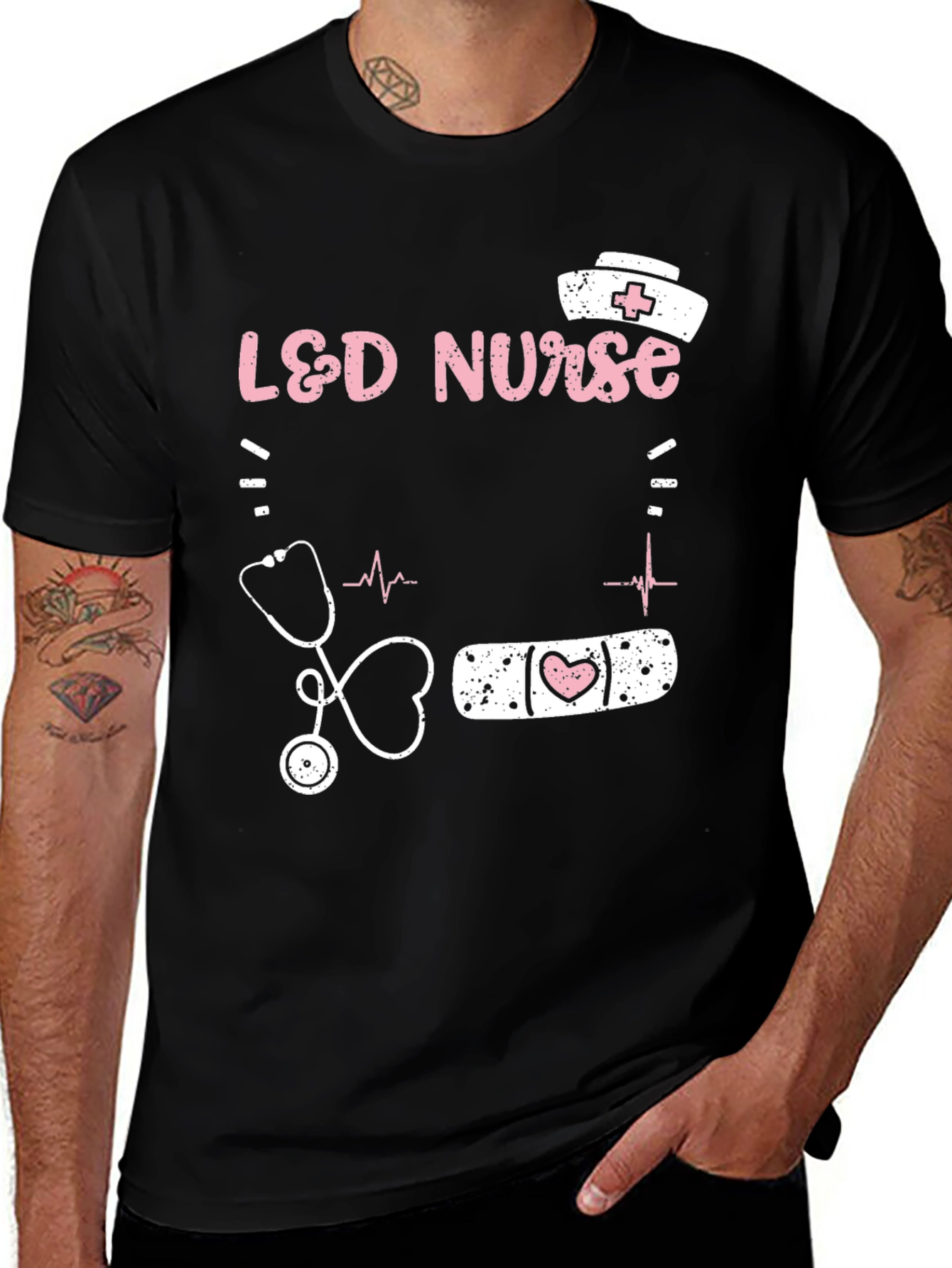 L&D Nurse T-Shirt: Stylish & Comfortable Cotton Tee