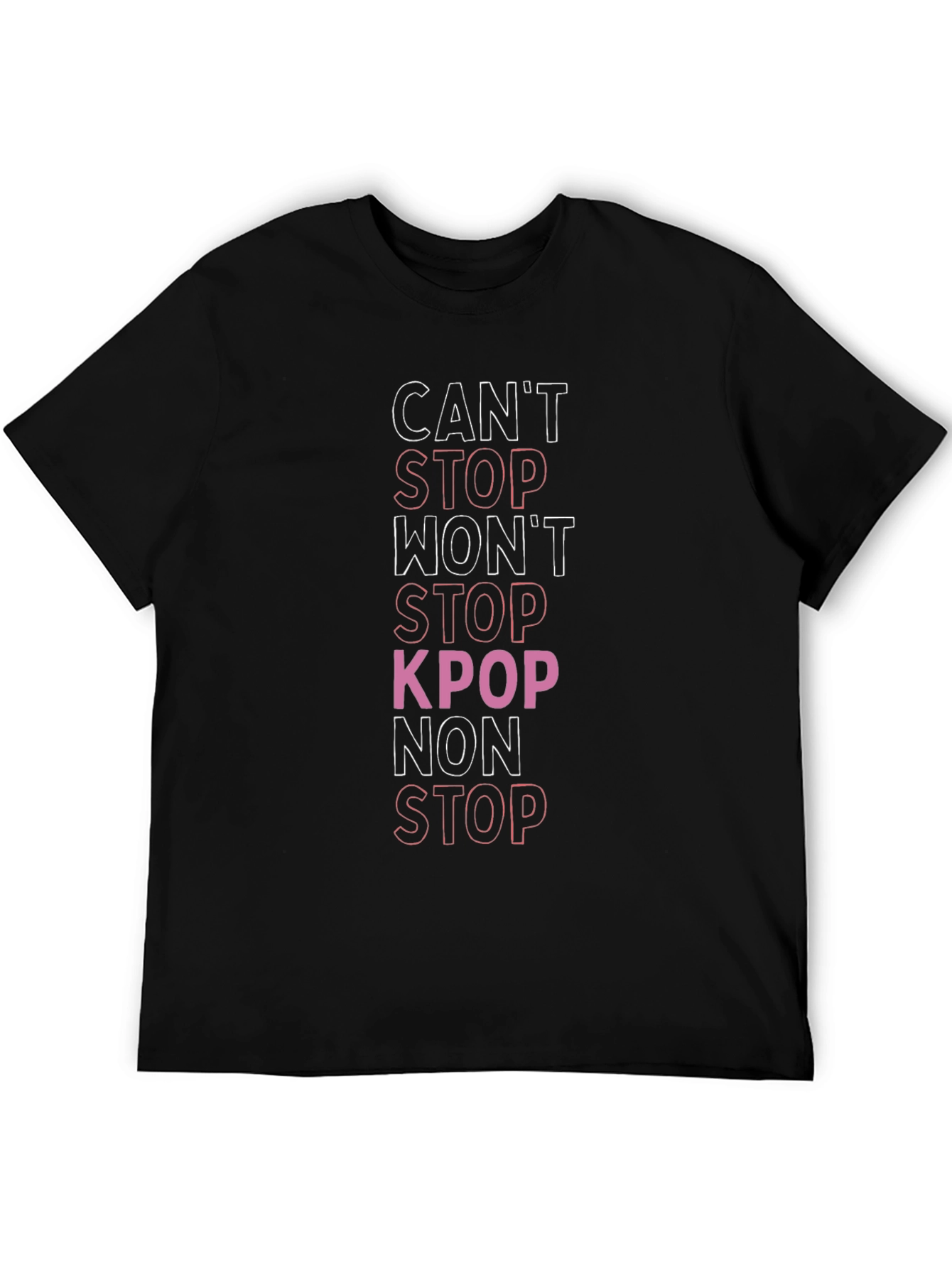 Kpop Non Stop Graphic Tee