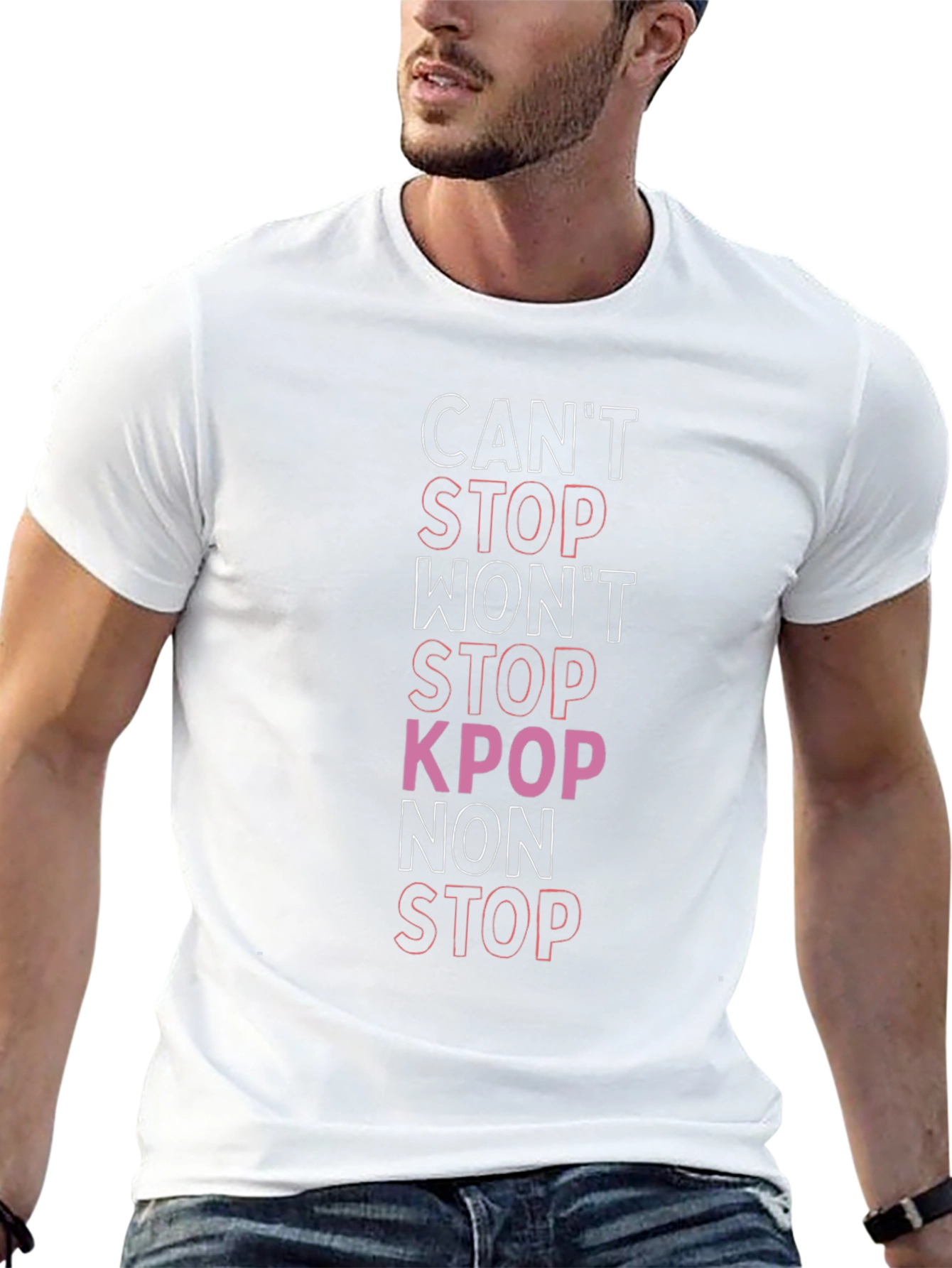 Kpop Non Stop Graphic Tee