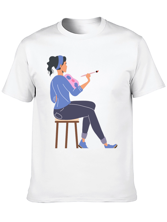 Artist Graphic T-Shirt - Black