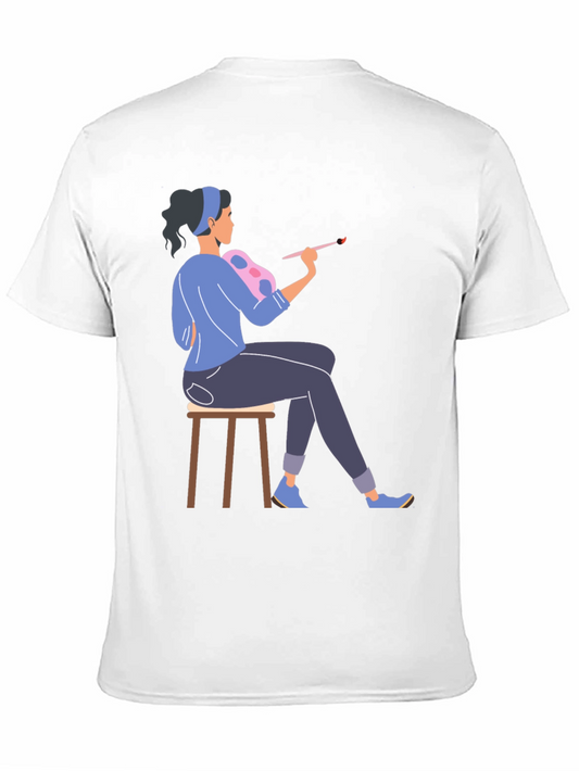Artist Graphic T-Shirt - Black