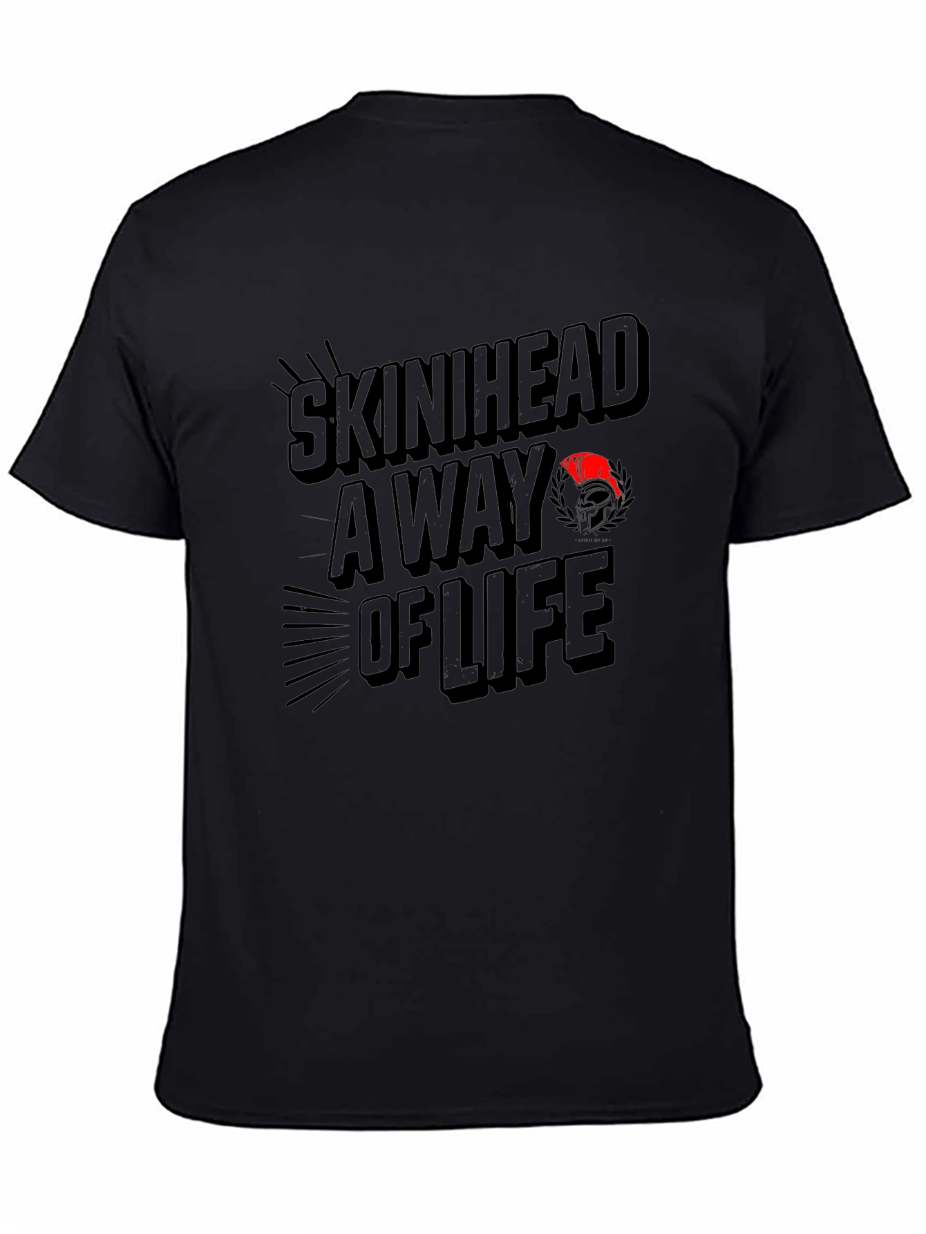 Skinhead A Way Of Life Graphic Tee - Black