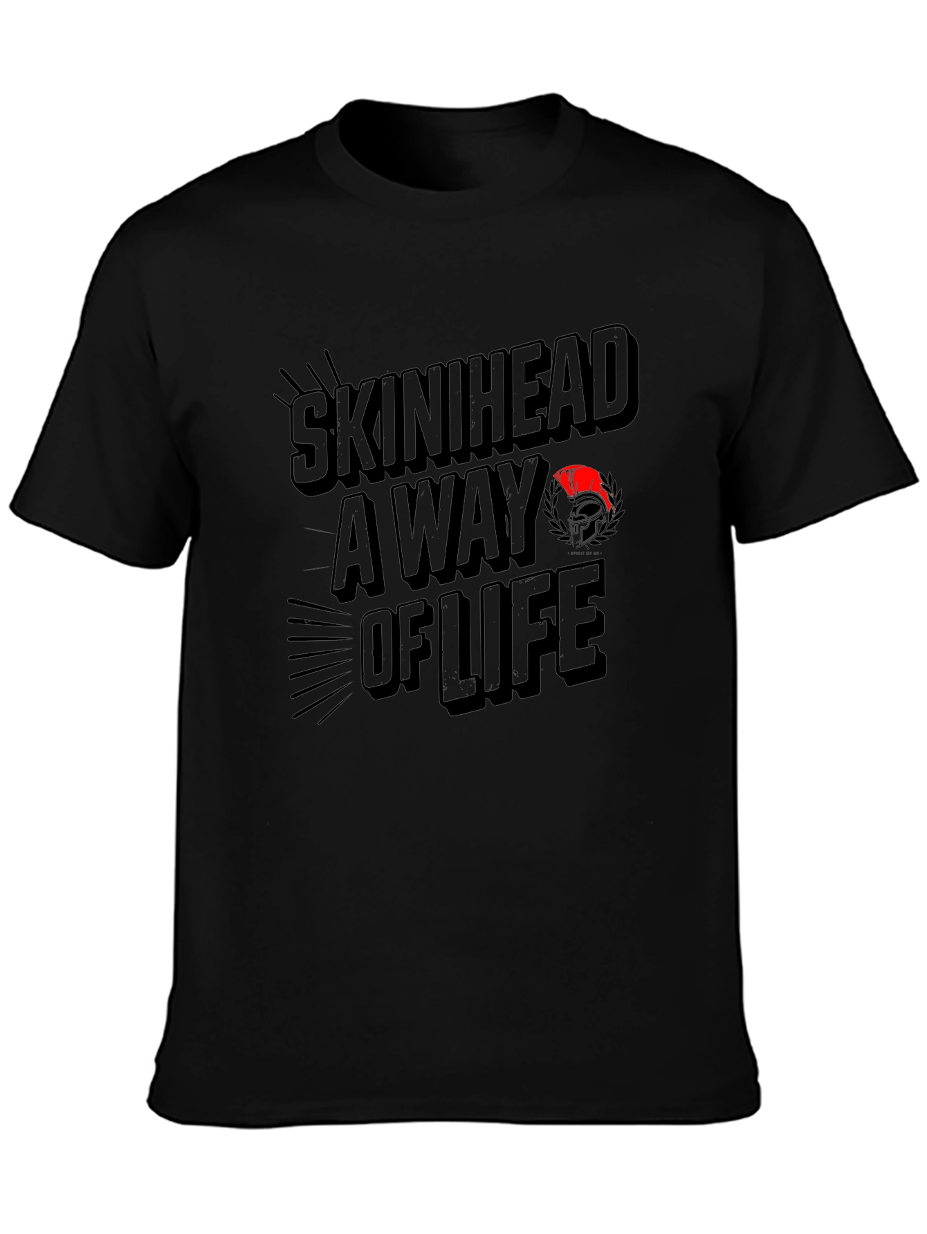 Skinhead A Way Of Life Graphic Tee - Black