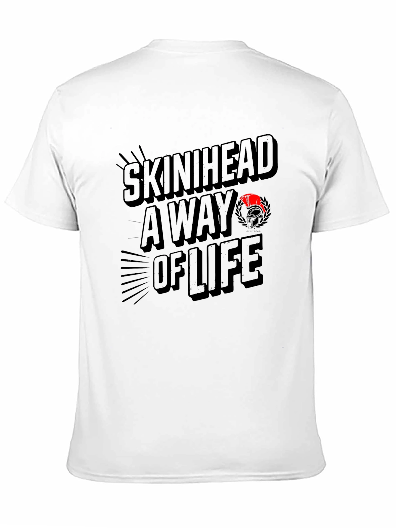 Skinhead A Way Of Life Graphic Tee - Black