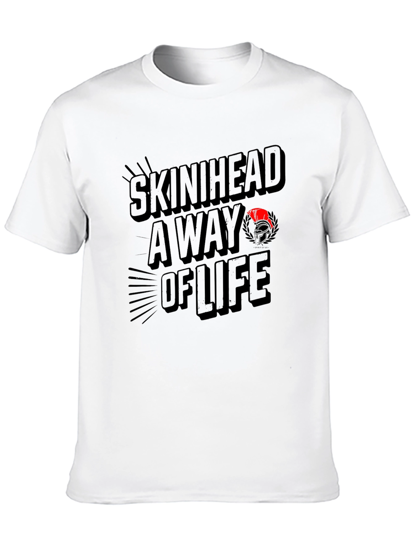 Skinhead A Way Of Life Graphic Tee - Black