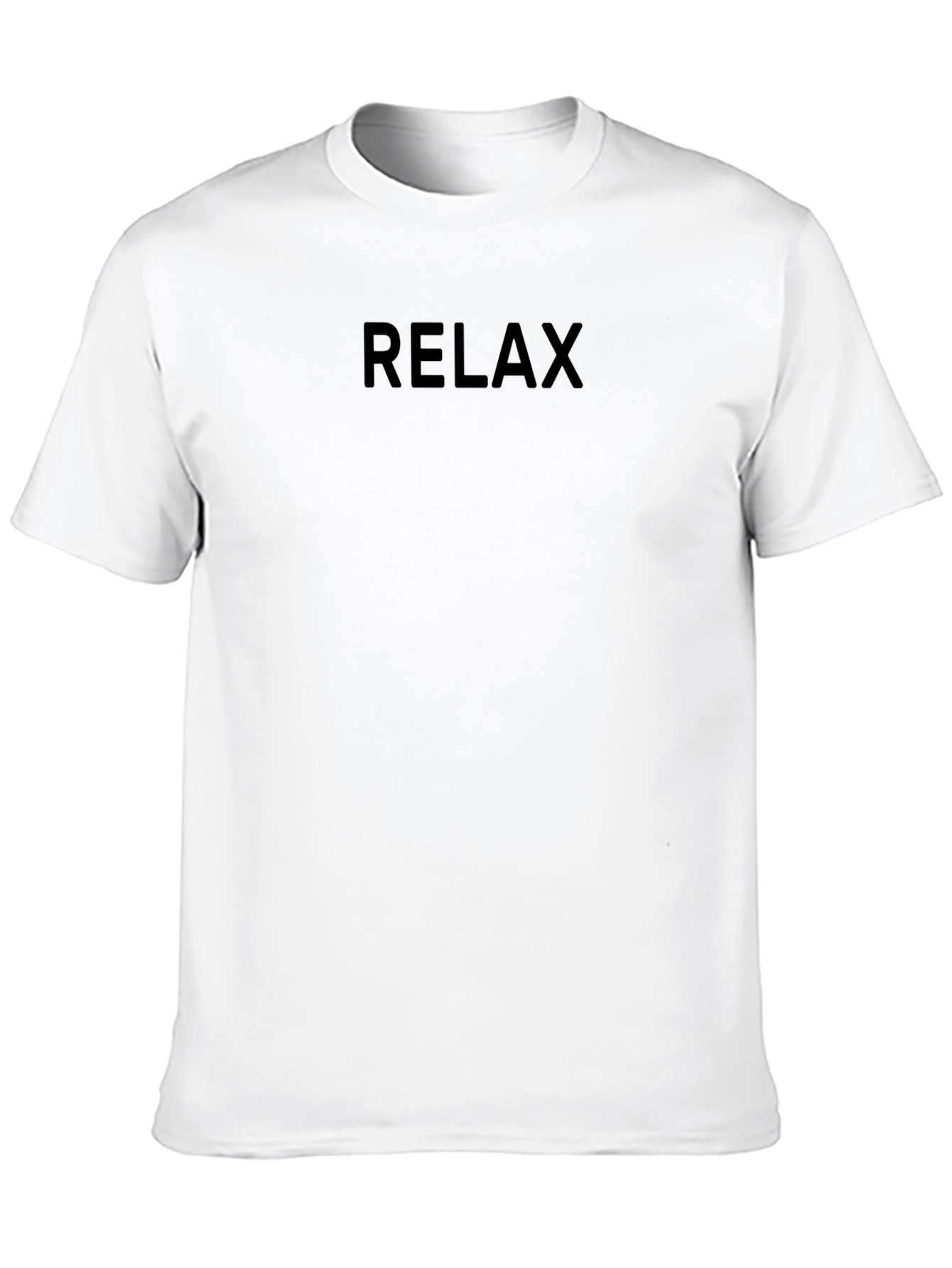 Relax Black T-Shirt - Casual Comfort