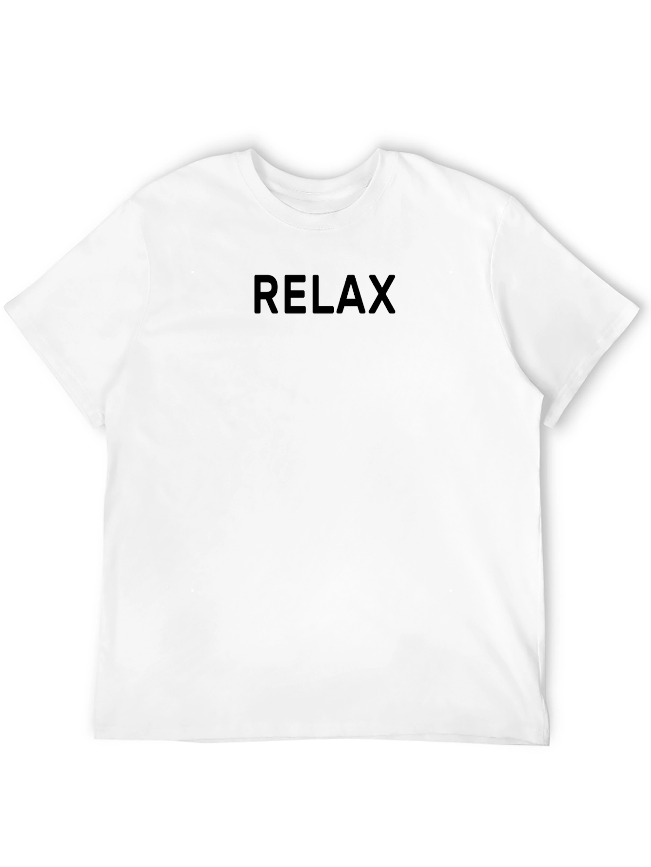 Relax Black T-Shirt - Casual Comfort