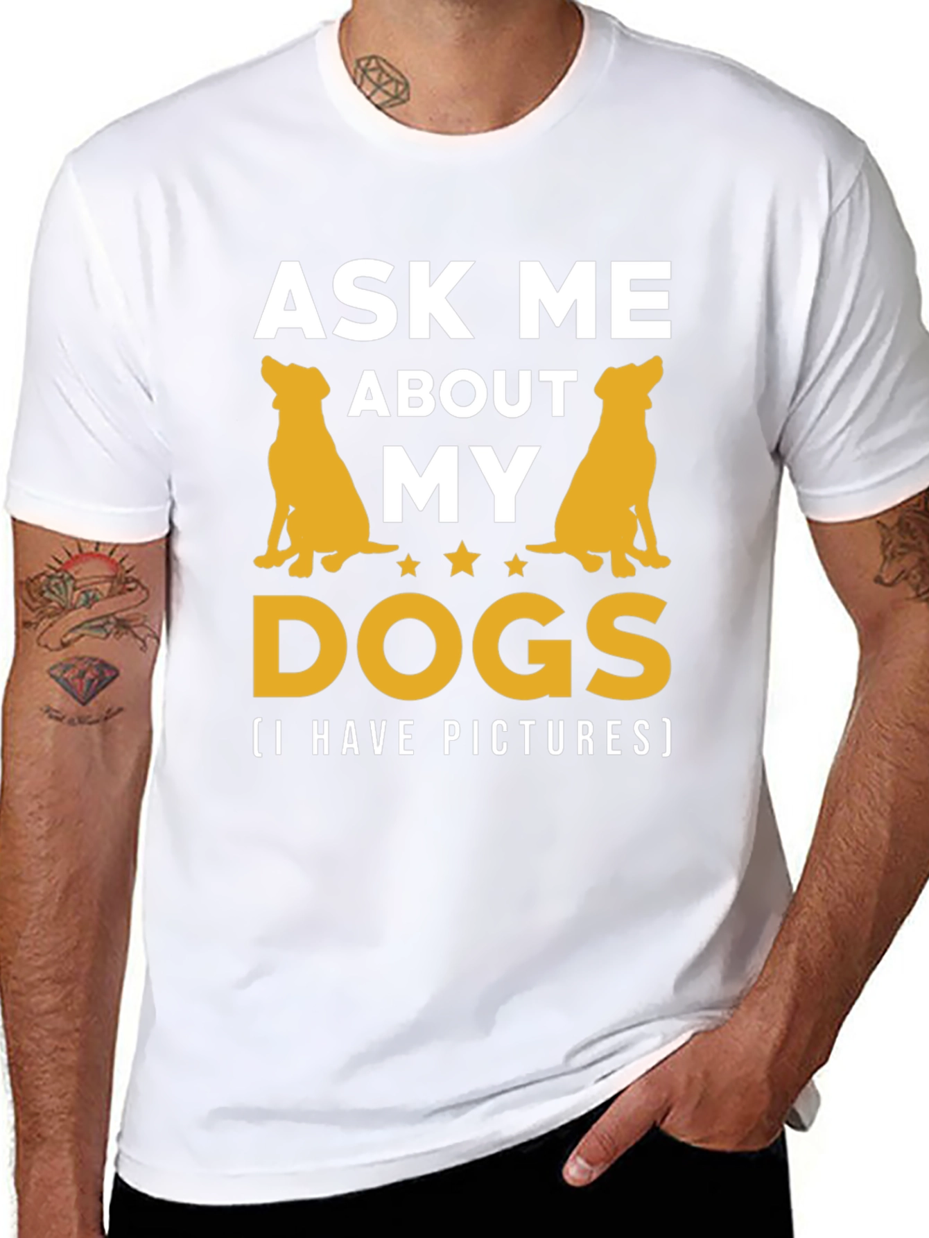 Ask Me About My Dogs T-Shirt