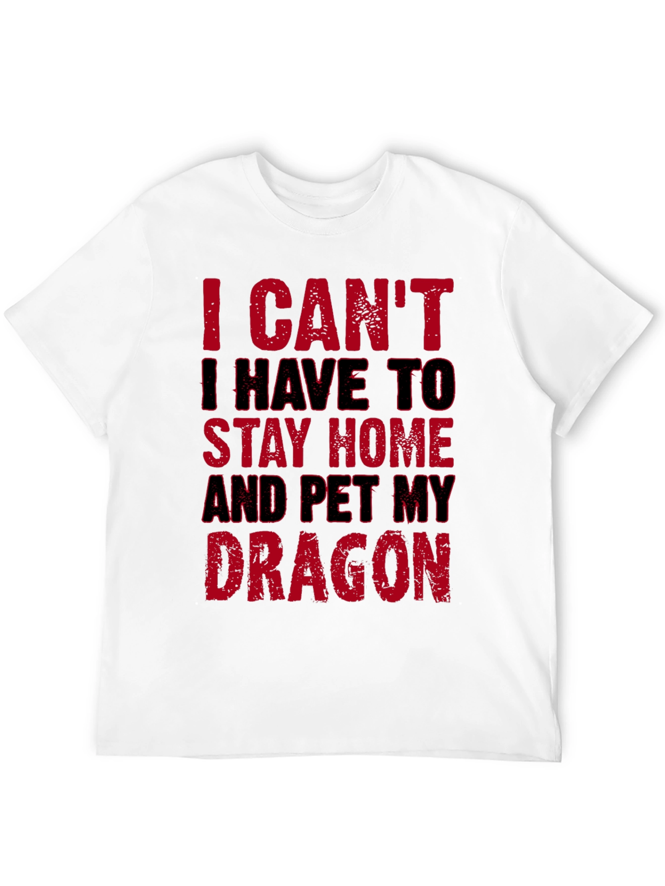 Pet My Dragon T-Shirt - Stay Home Funny Tee