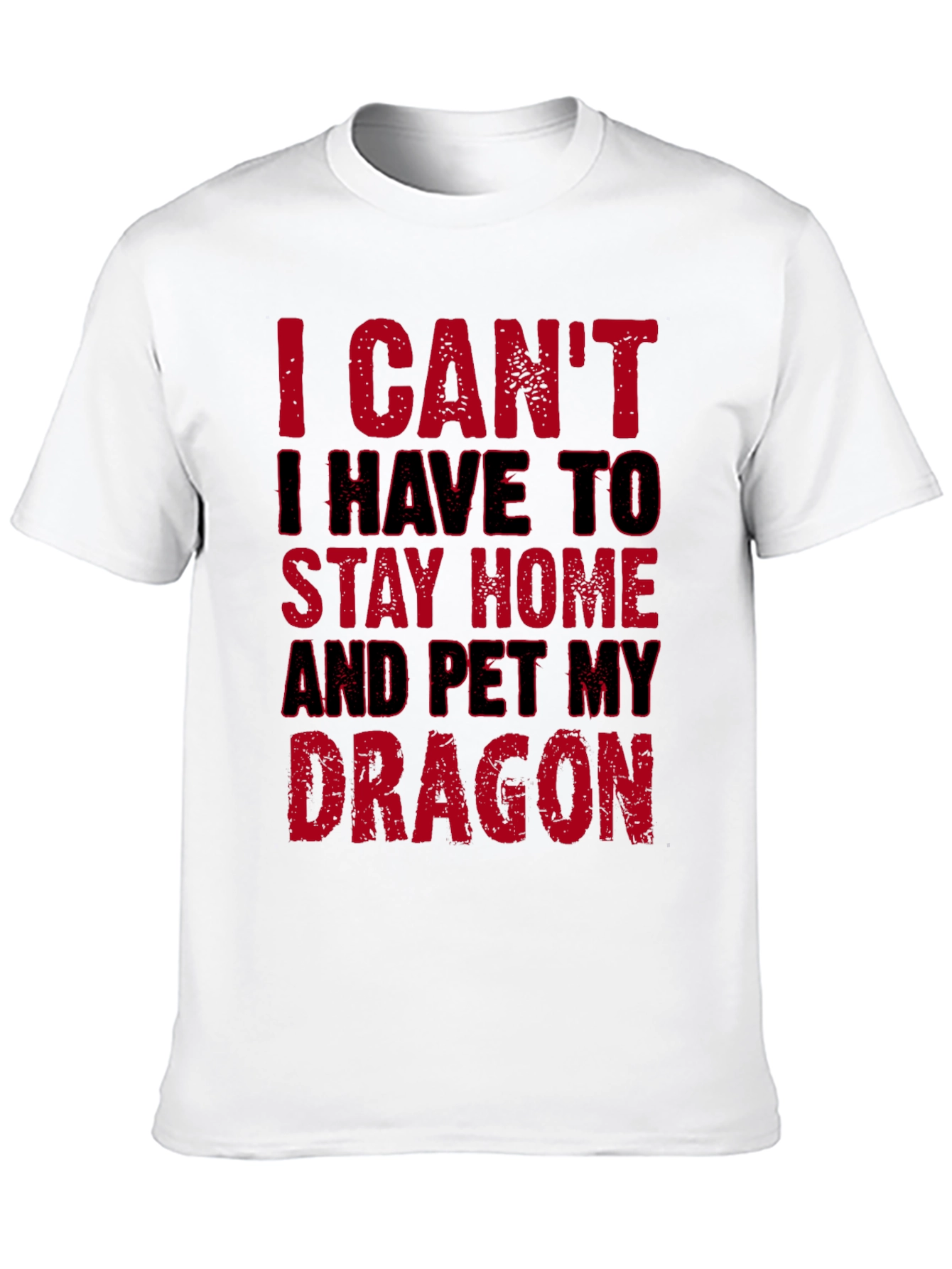 Pet My Dragon T-Shirt - Stay Home Funny Tee