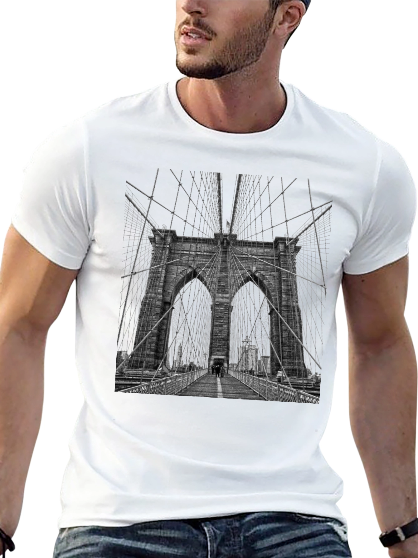 Brooklyn Bridge Graphic Tee