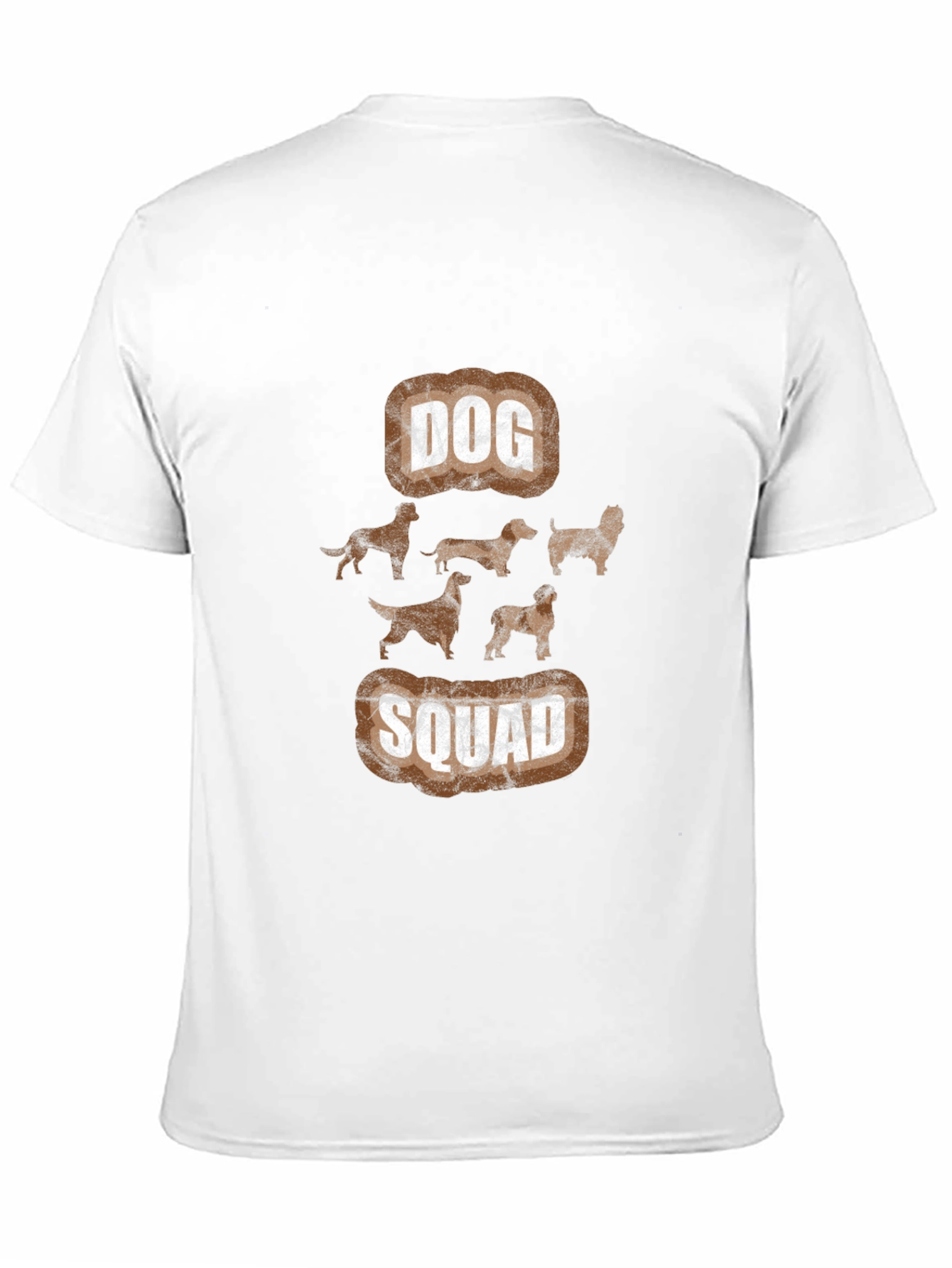 Dog Squad Graphic Print T-Shirt