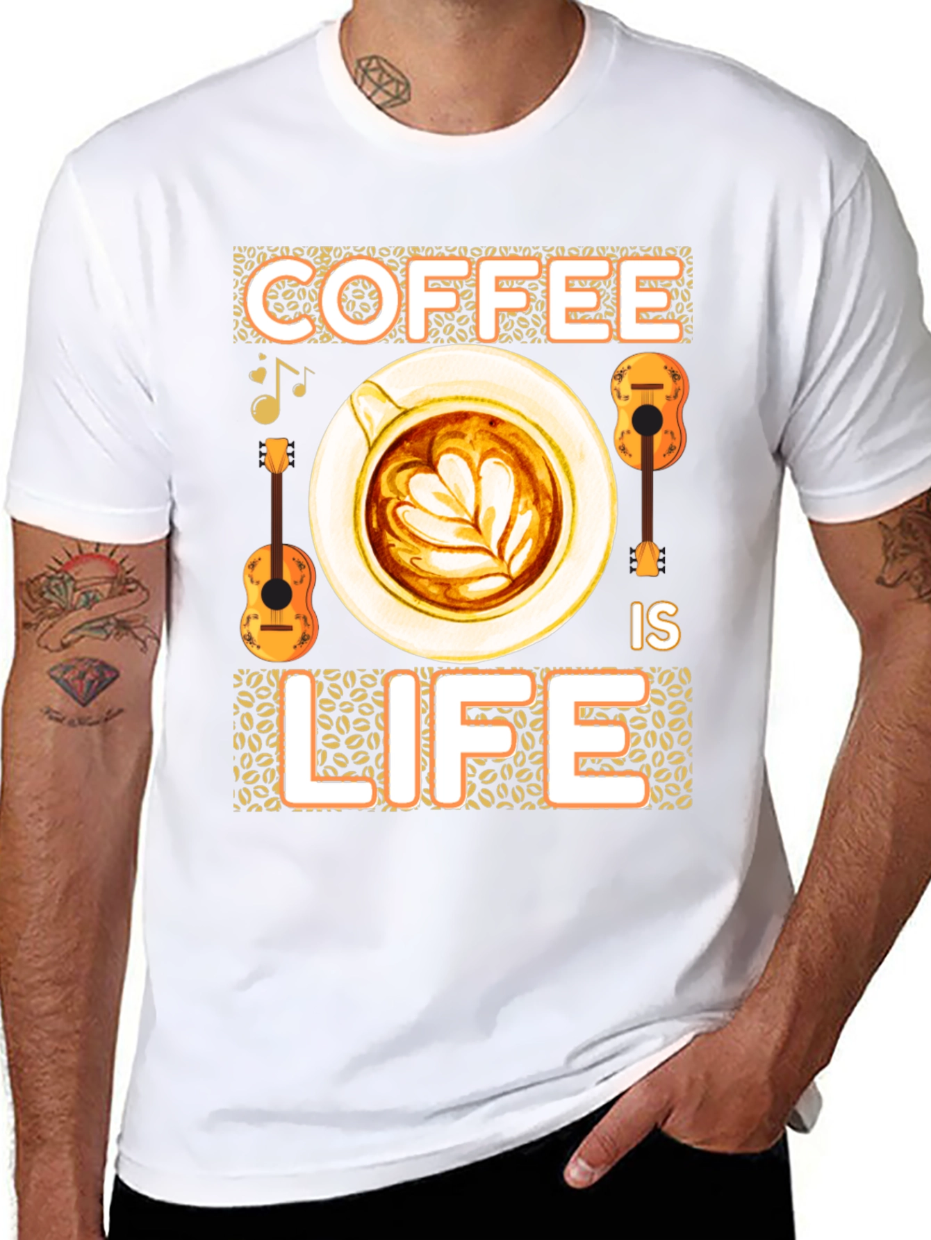 Coffee is Life Graphic Tee