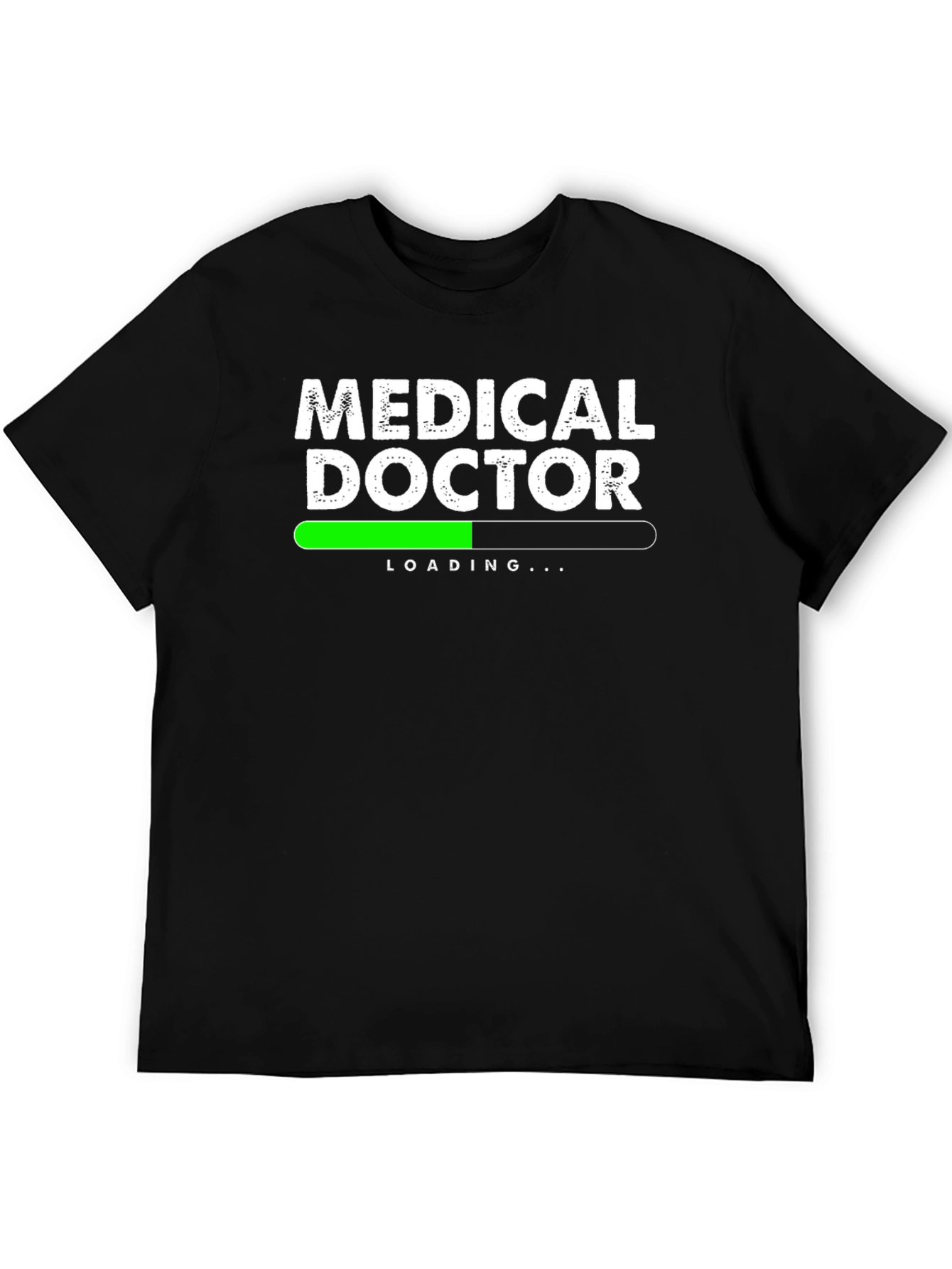Medical Doctor Loading Black T-Shirt