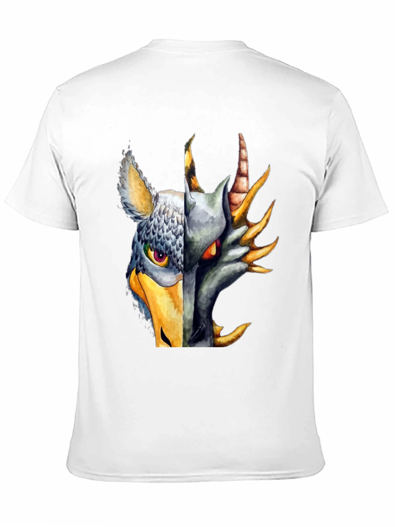 Griffin & Dragon Graphic Black T-Shirt