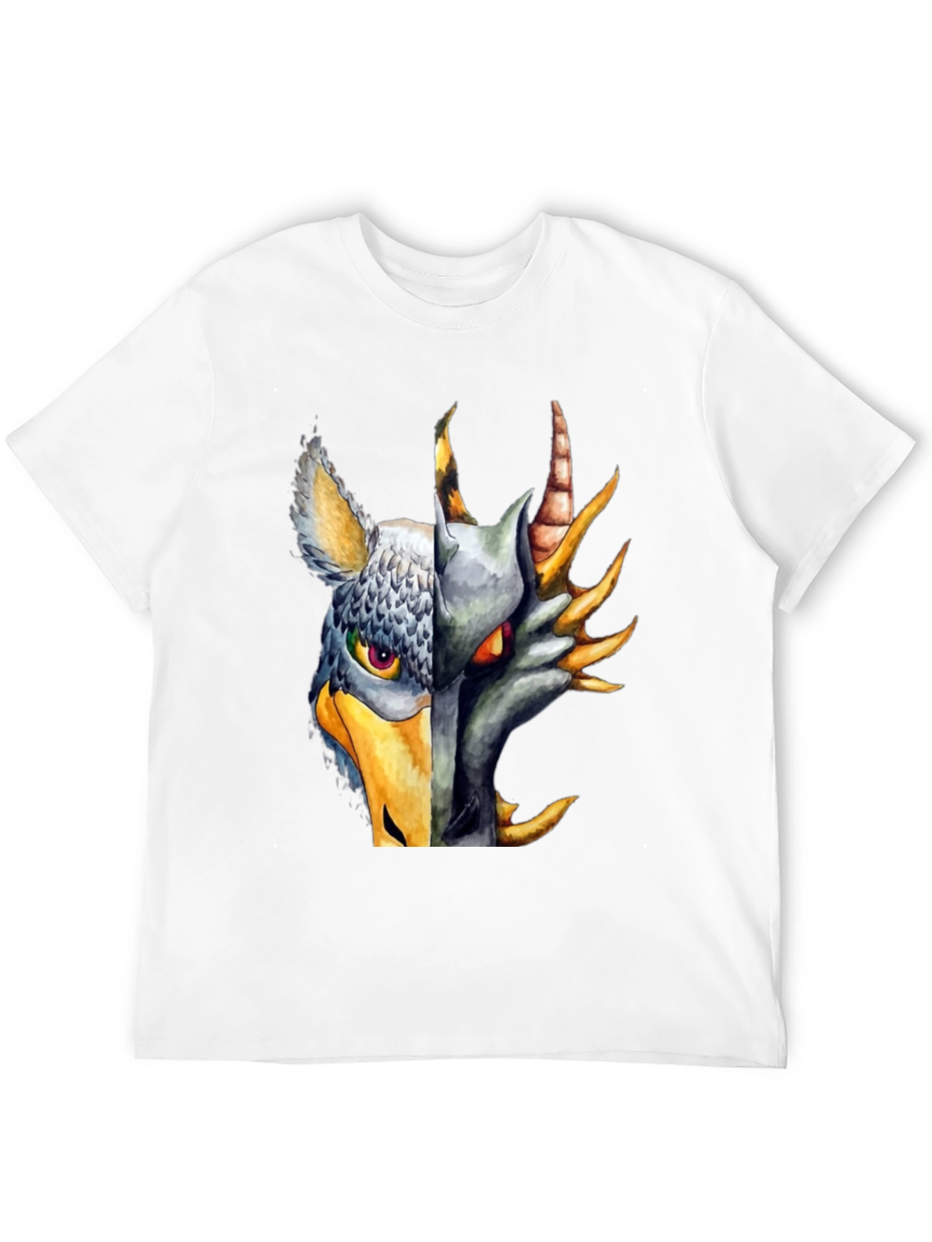 Griffin & Dragon Graphic Black T-Shirt
