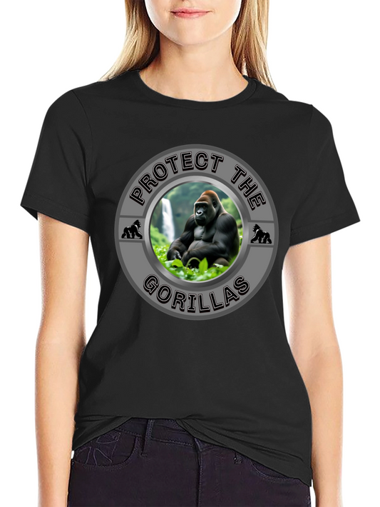 Protect The Gorillas Graphic T-Shirt