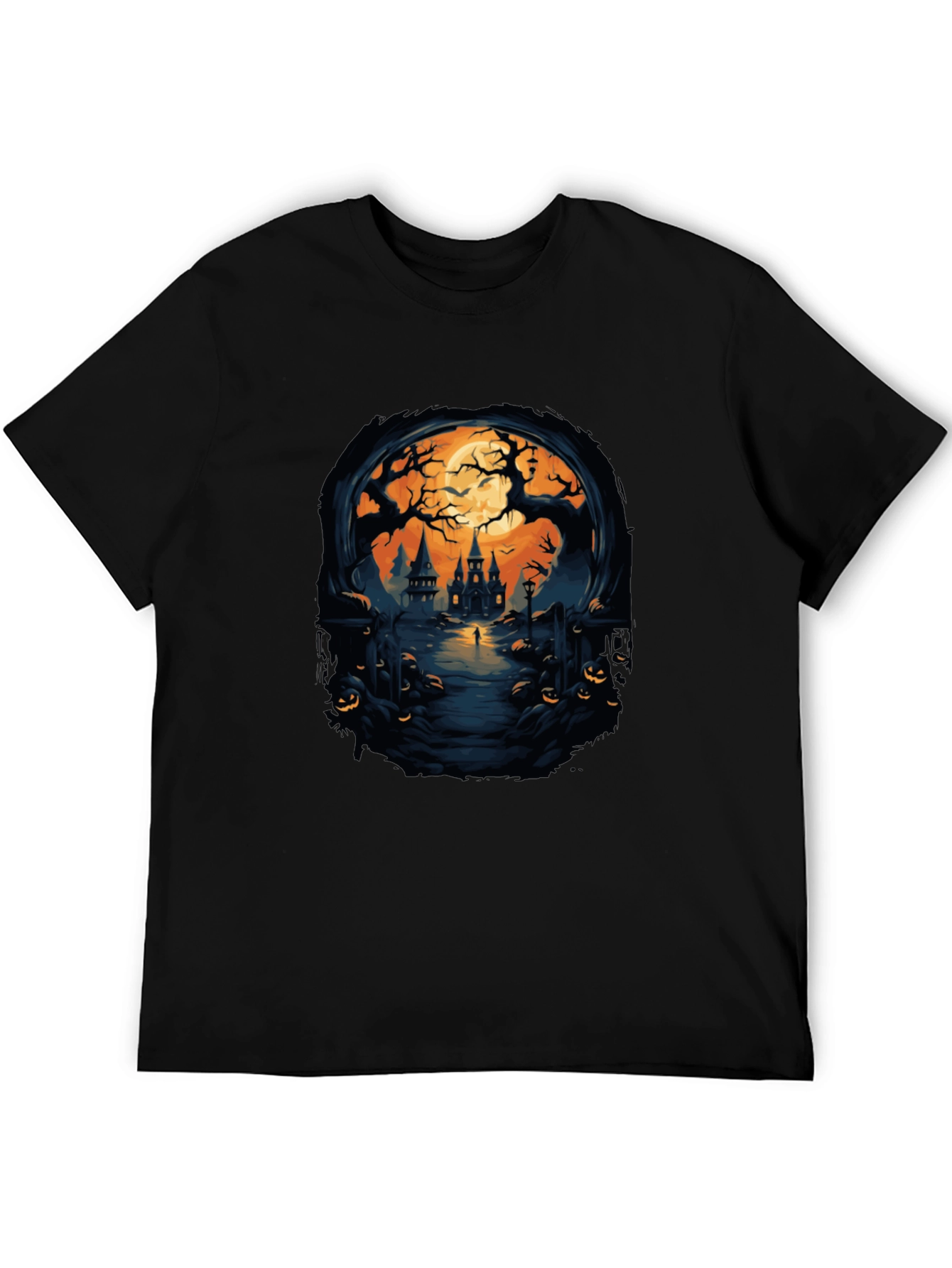 Spooky Halloween Castle T-Shirt