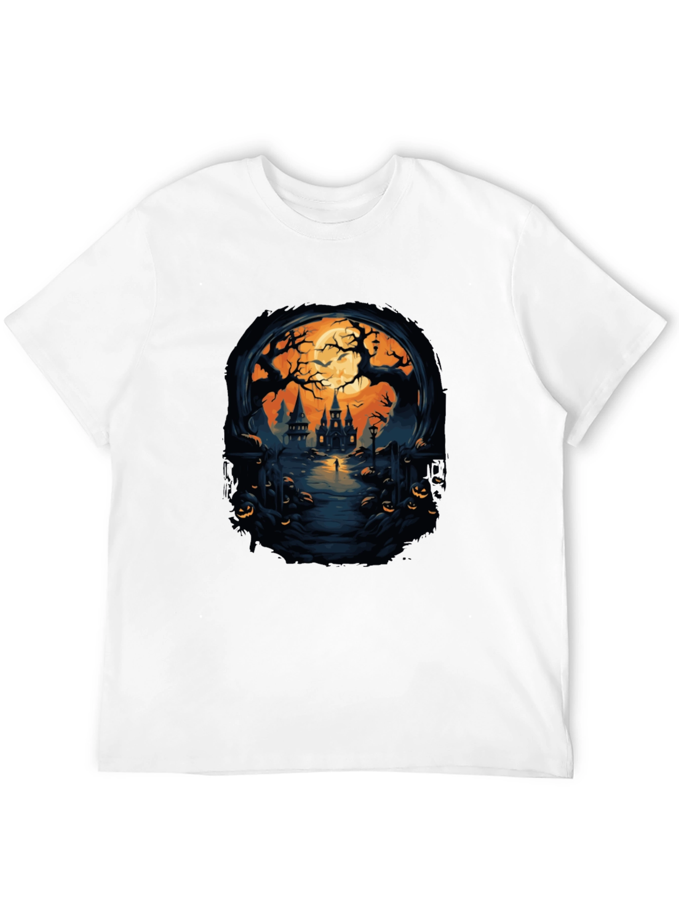 Spooky Halloween Castle T-Shirt