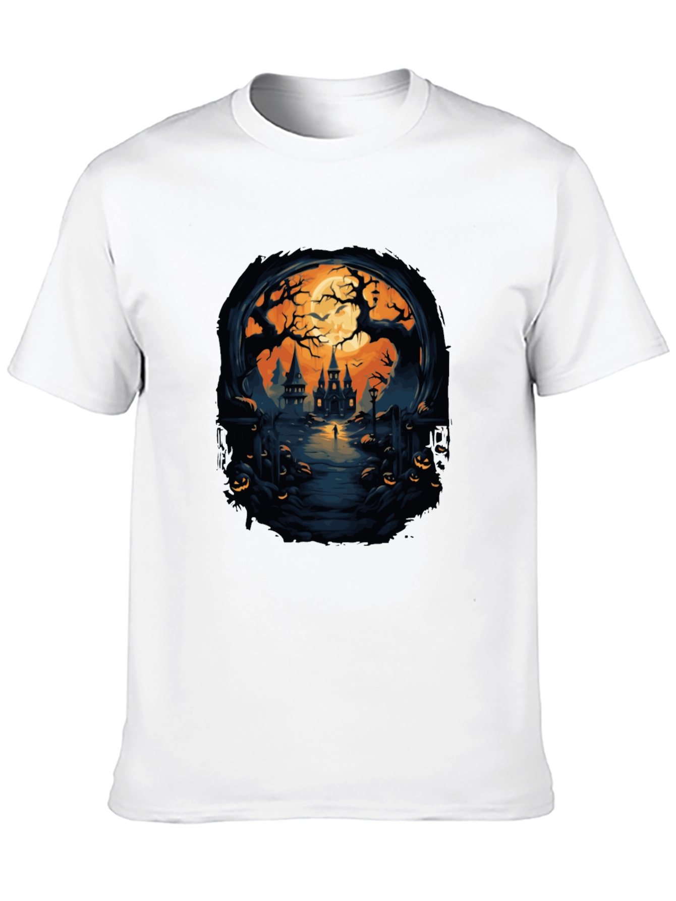Spooky Halloween Castle T-Shirt