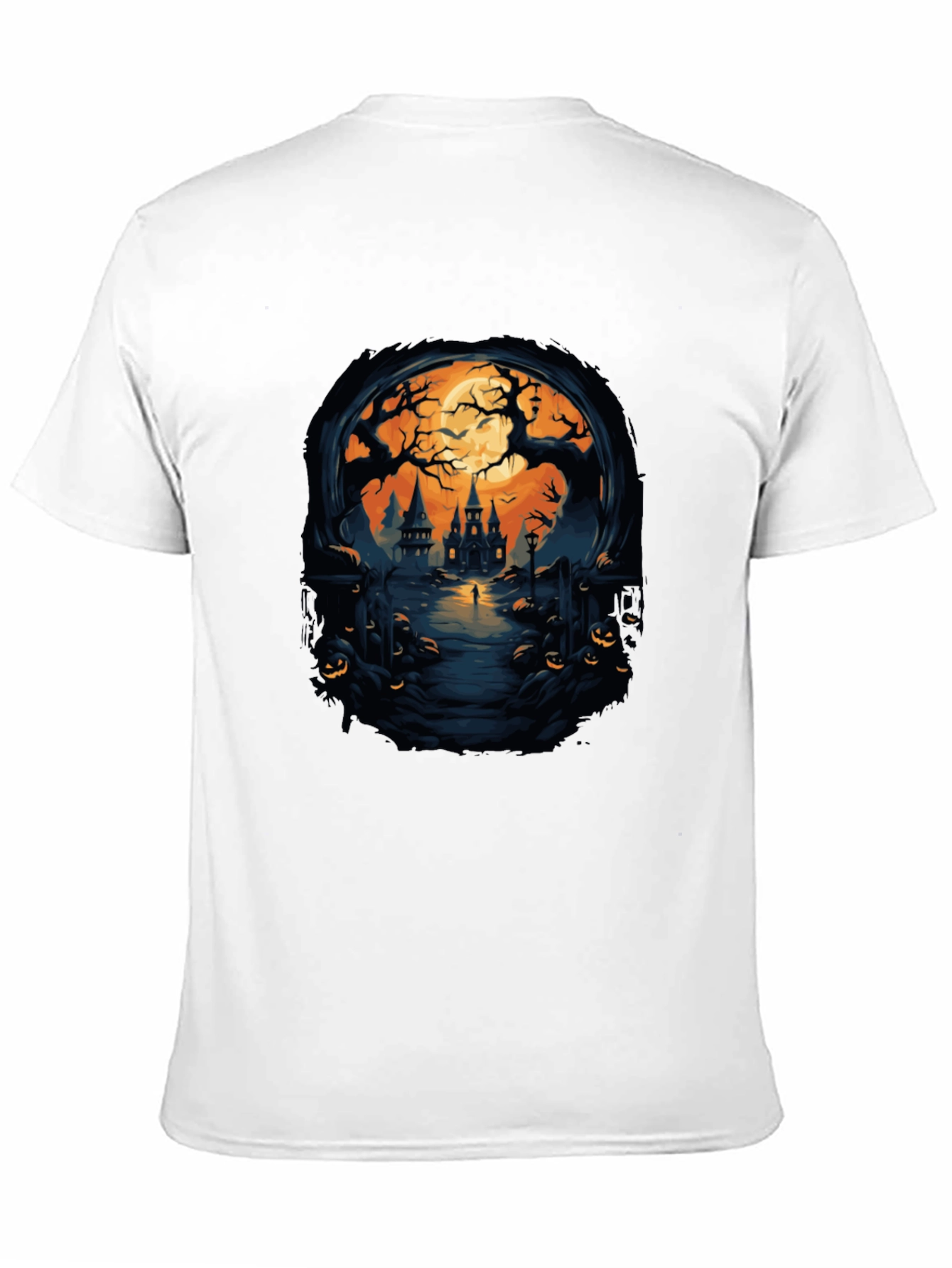 Spooky Halloween Castle T-Shirt