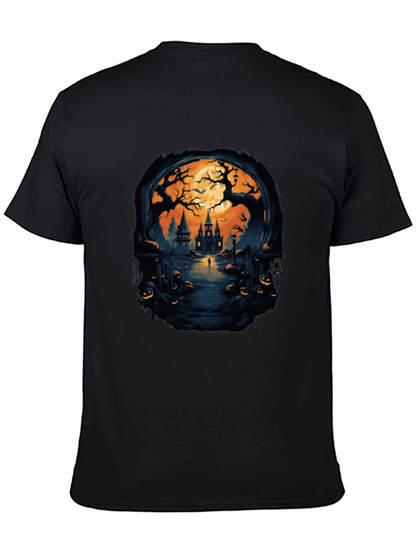 Spooky Halloween Castle T-Shirt