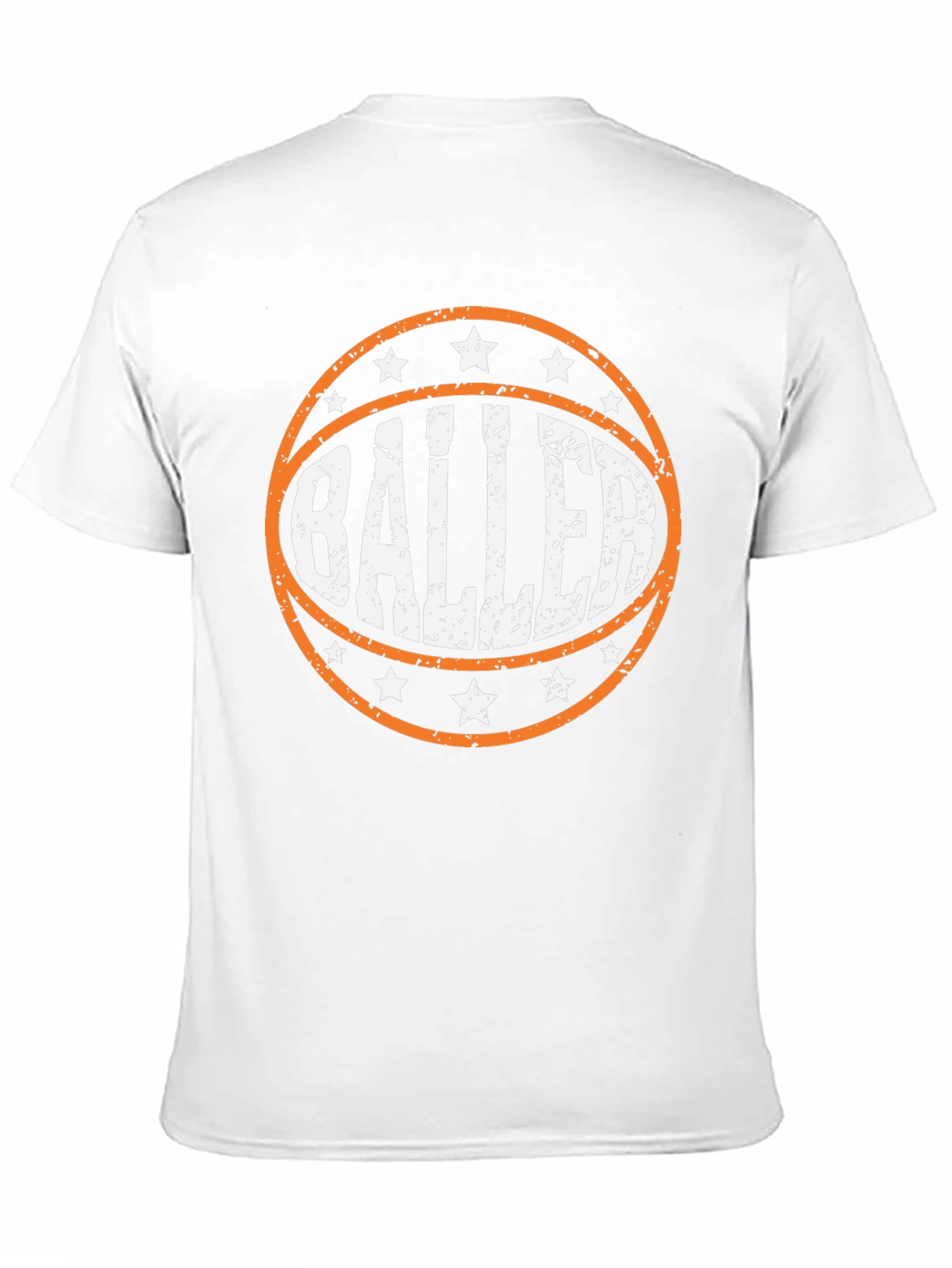 Baller Graphic Tee - Basketball Player T-Shirt