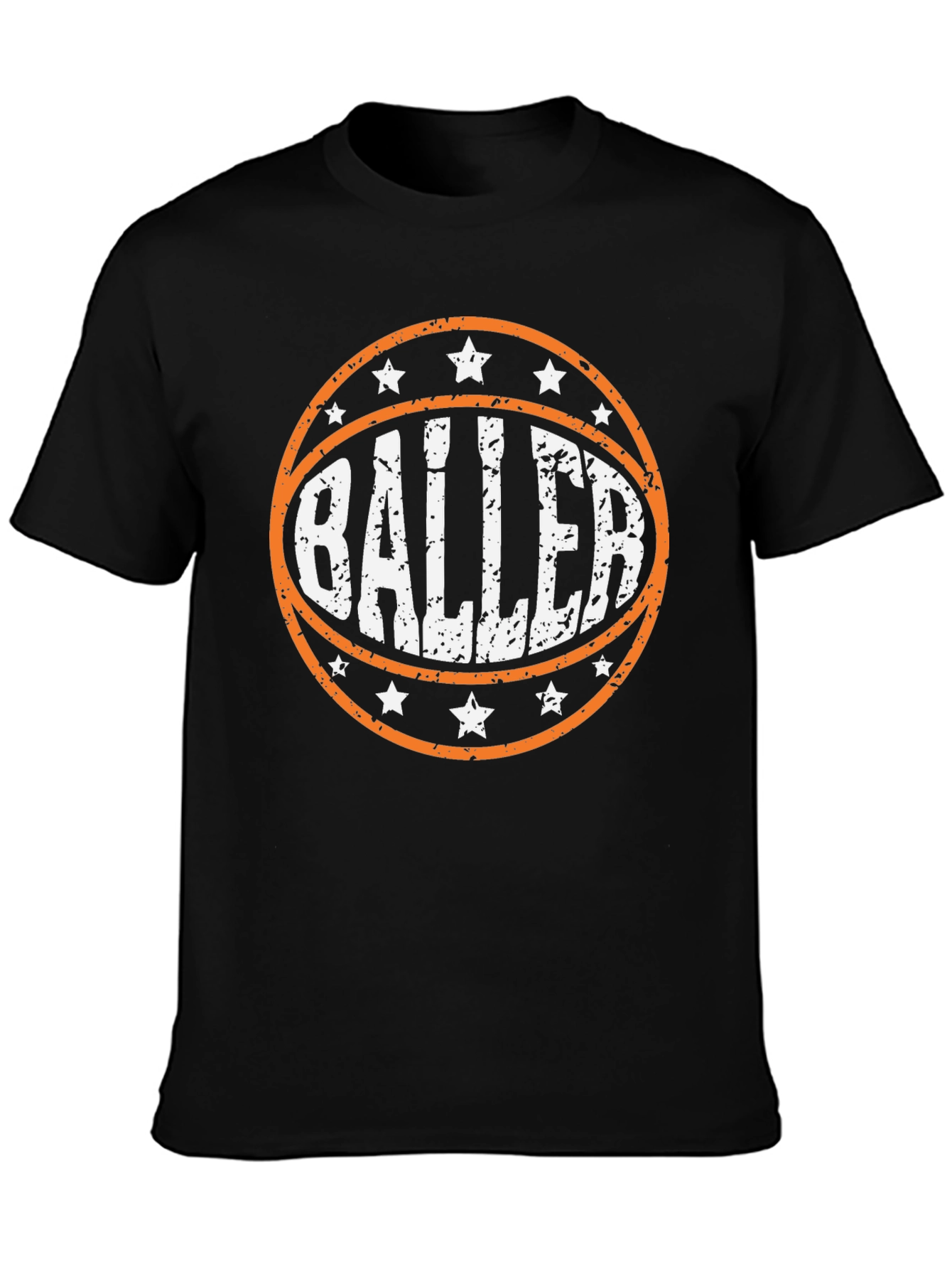 Baller Graphic Tee - Basketball Player T-Shirt