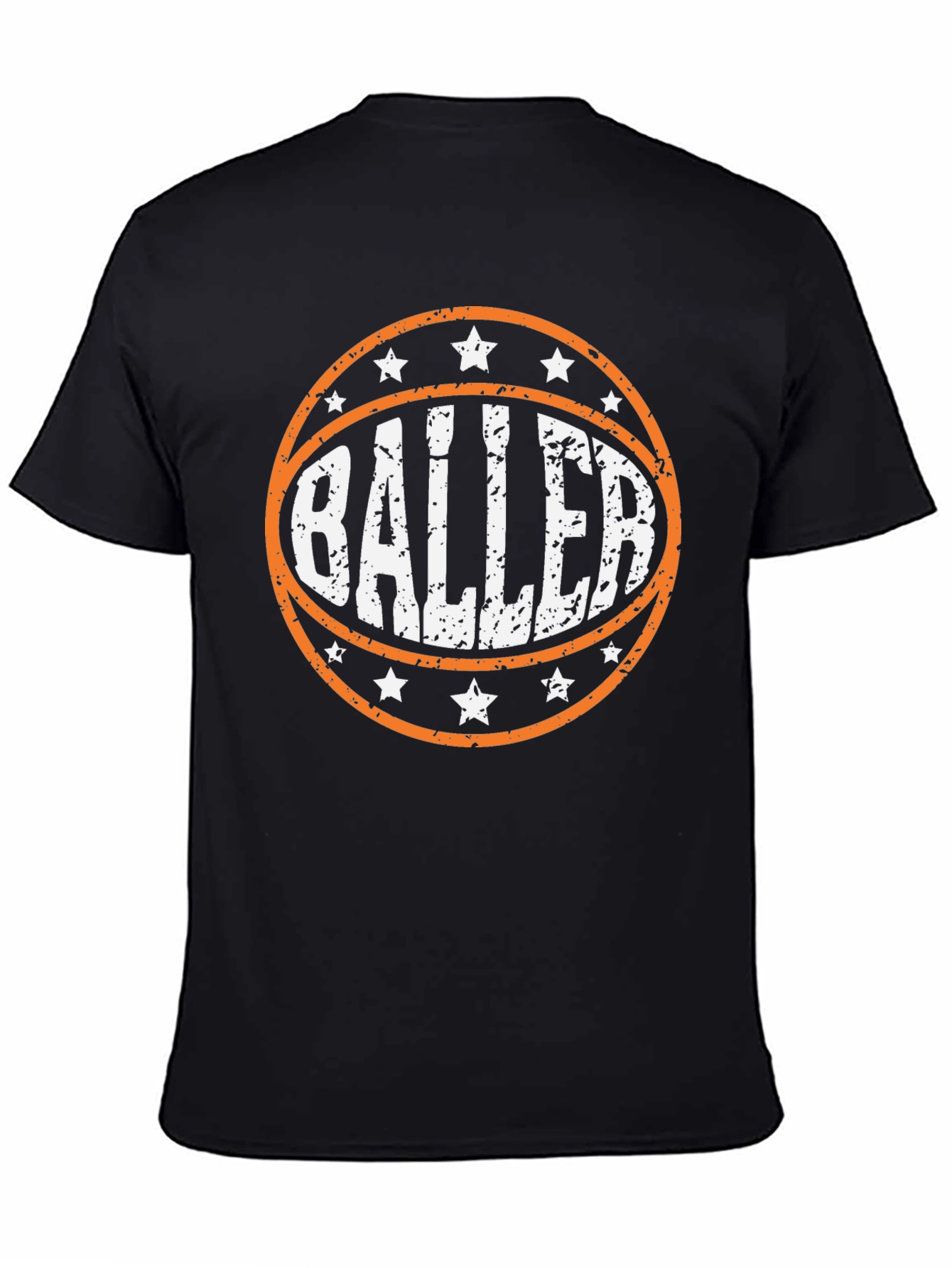 Baller Graphic Tee - Basketball Player T-Shirt