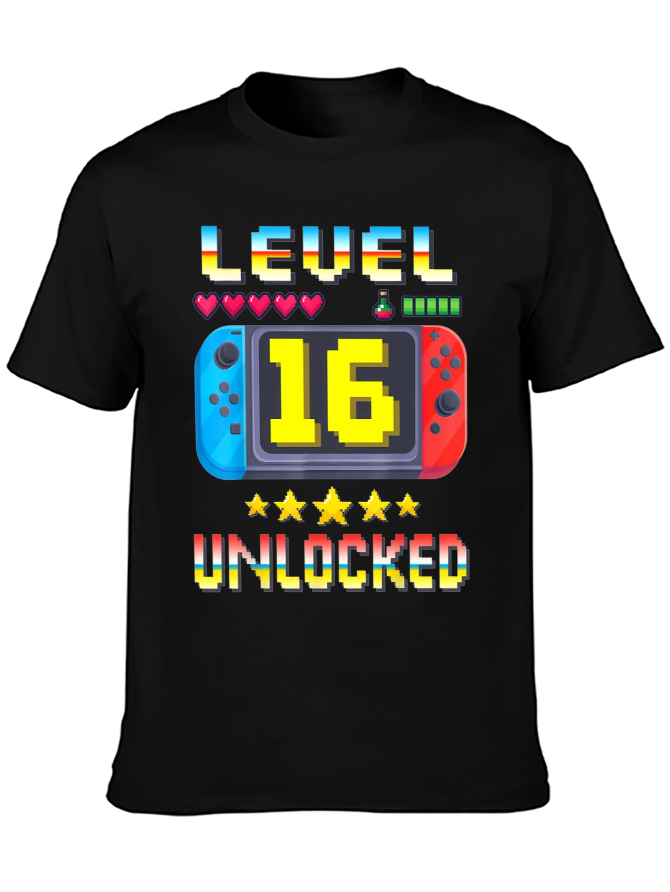 Level 16 Unlocked Graphic Tee