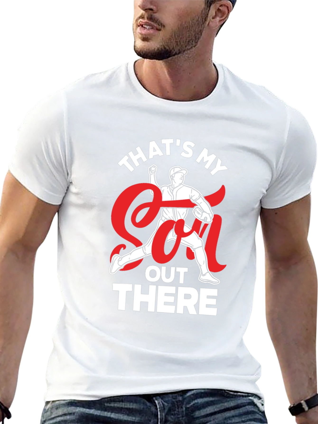 Thats My Son Out There Baseball T-Shirt