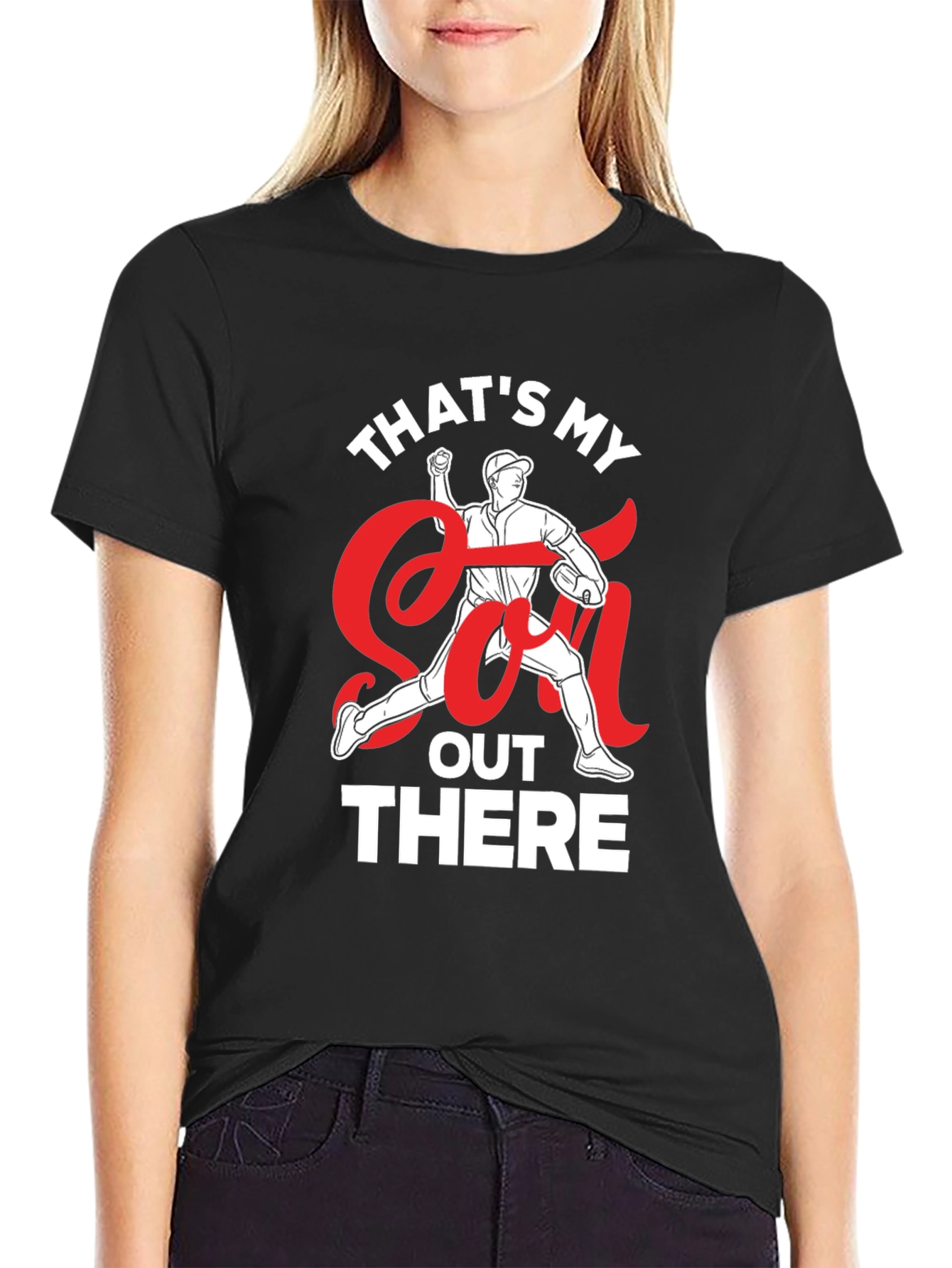 Thats My Son Out There Baseball T-Shirt
