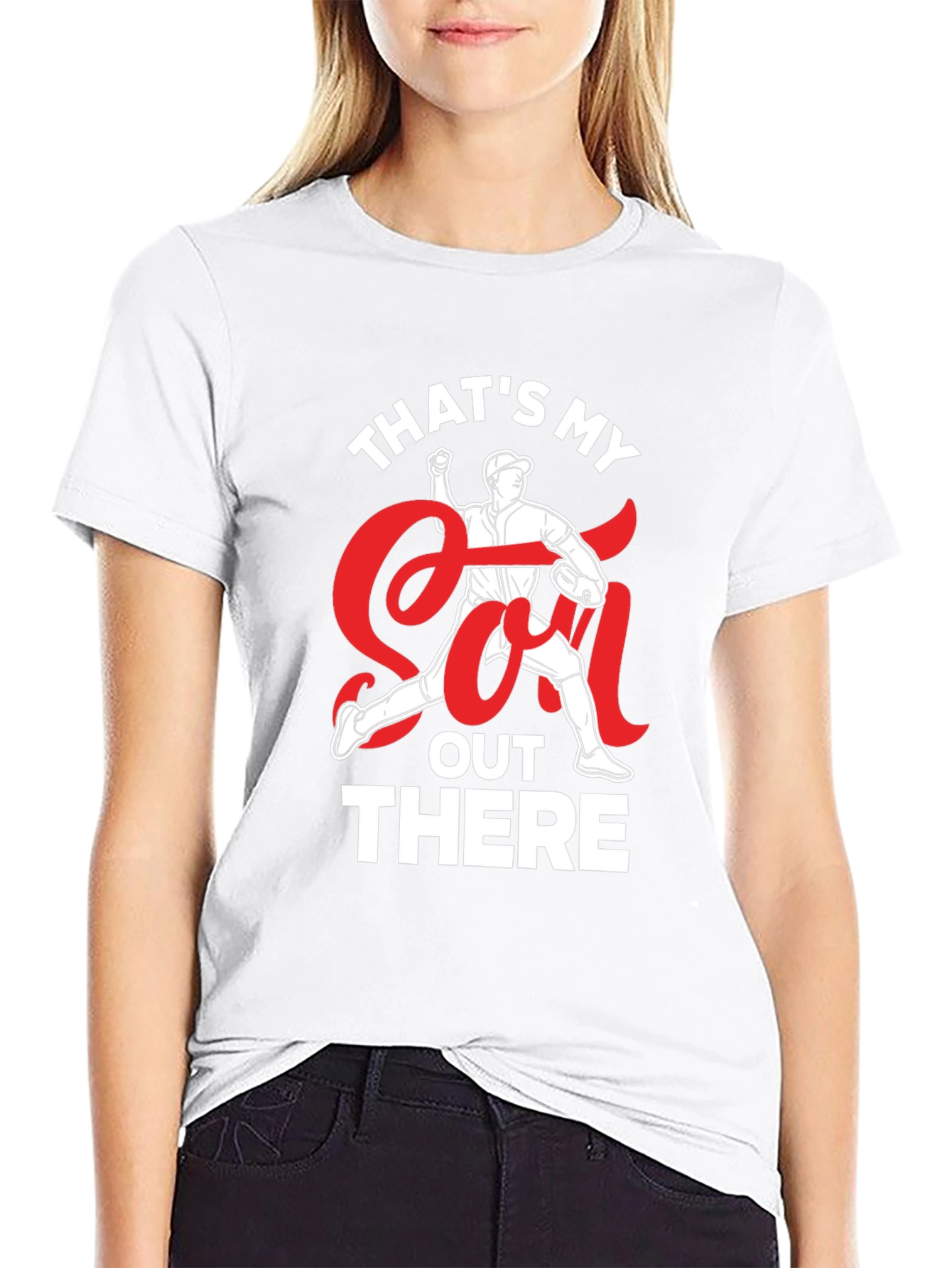 Thats My Son Out There Baseball T-Shirt