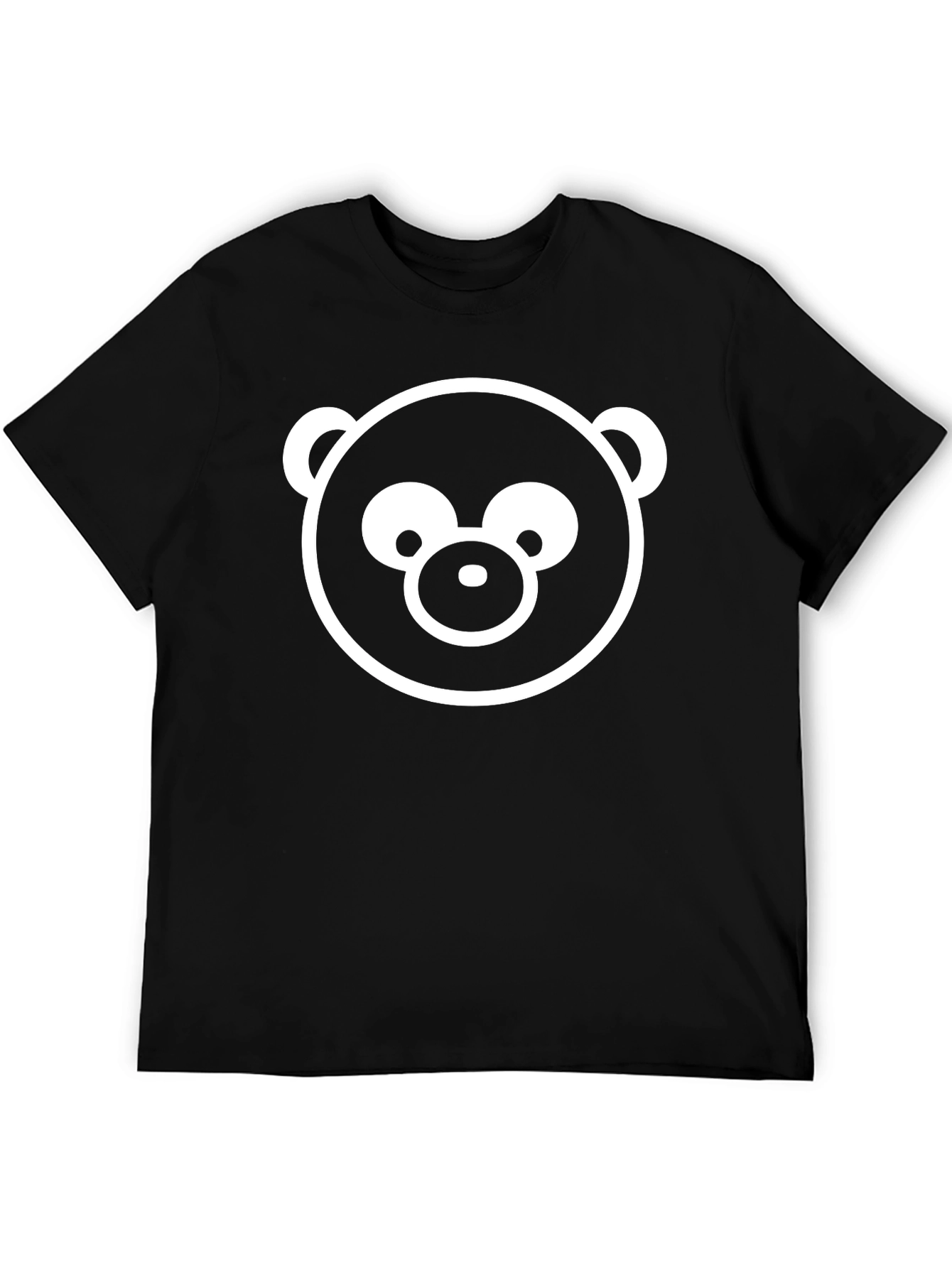 Cool Bear Graphic Black T-Shirt