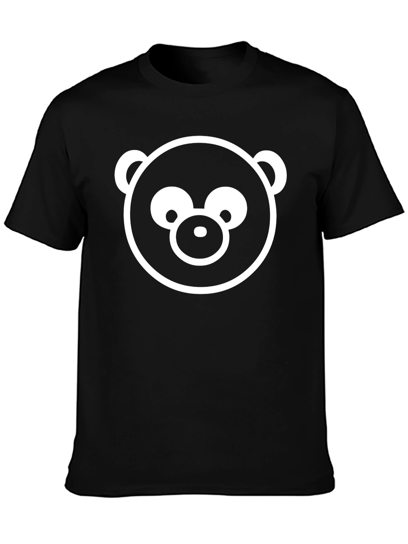 Cool Bear Graphic Black T-Shirt