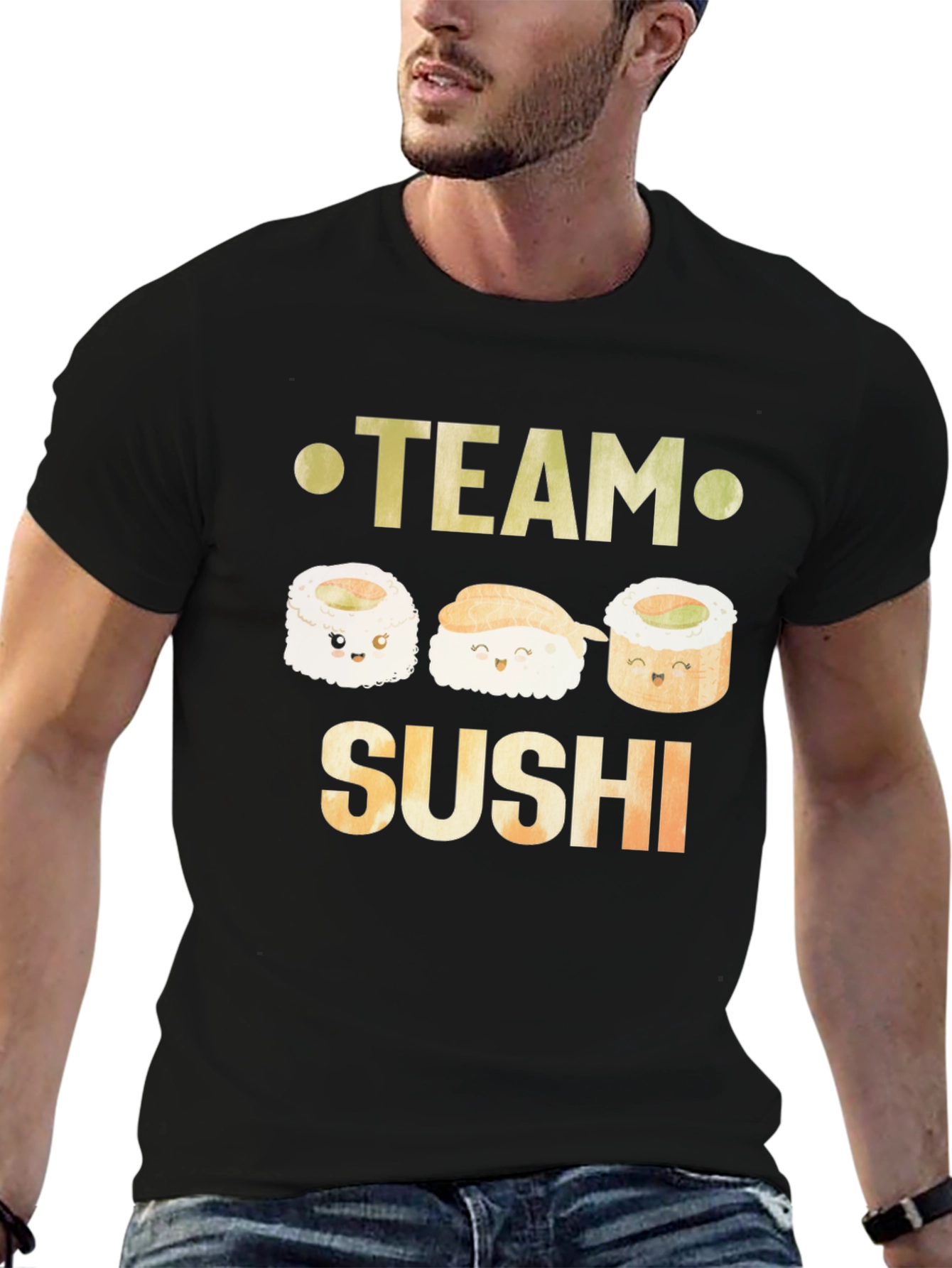 Team Sushi Graphic T-Shirt - Funny Sushi Lover Tee