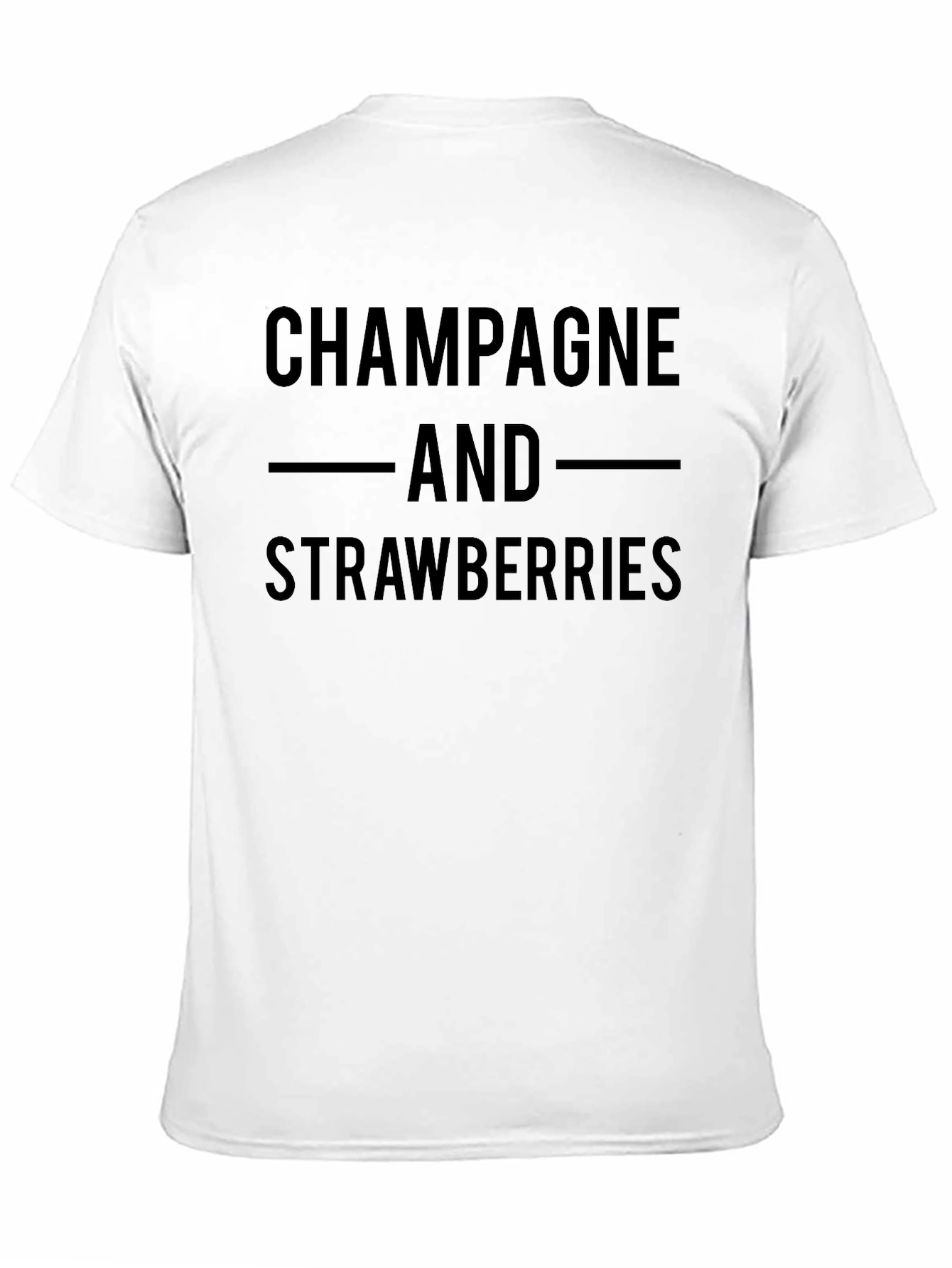 Champagne & Strawberries Graphic Tee