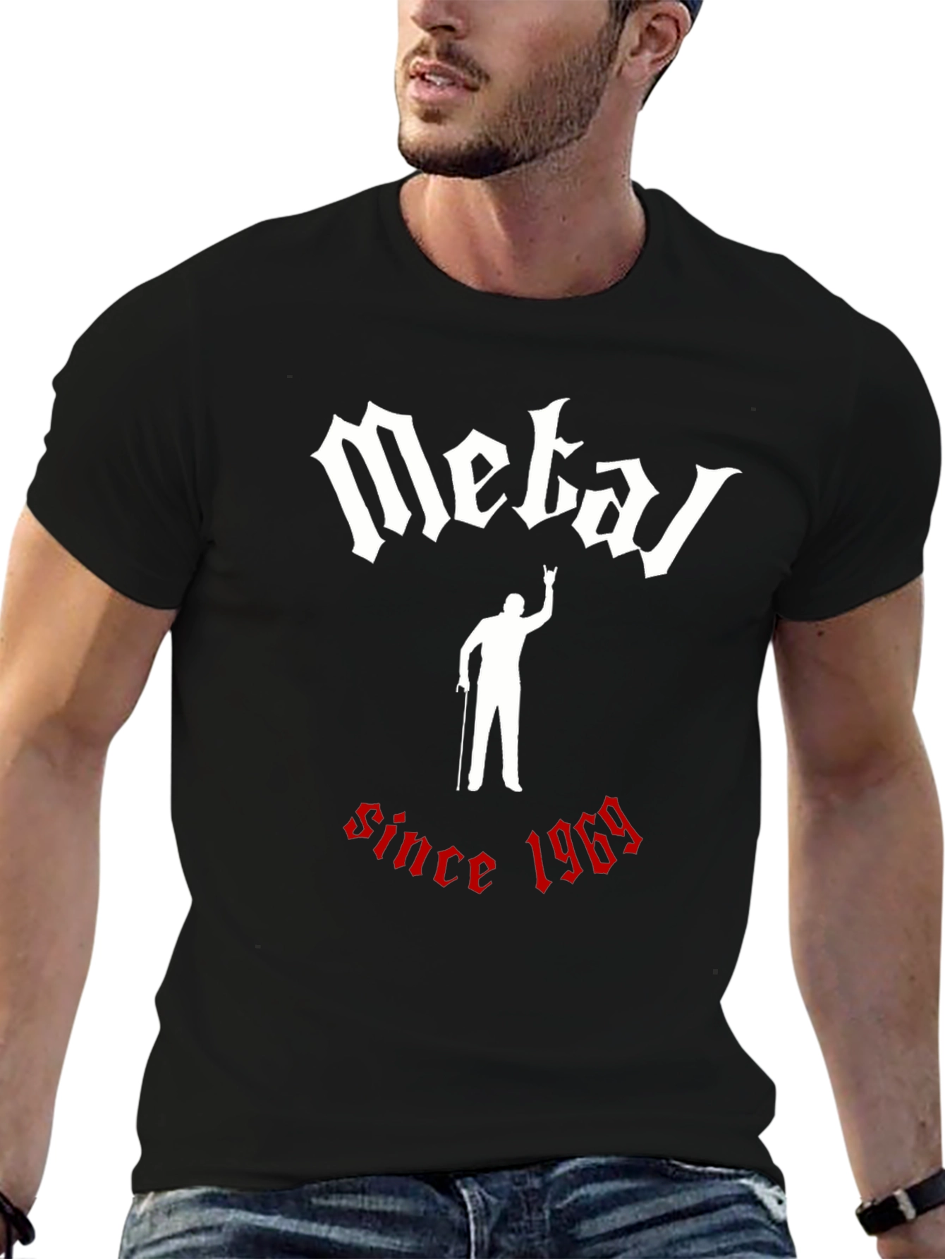 Metal Since 1969 Graphic T-Shirt