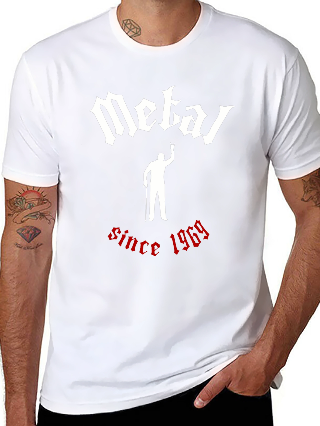 Metal Since 1969 Graphic T-Shirt
