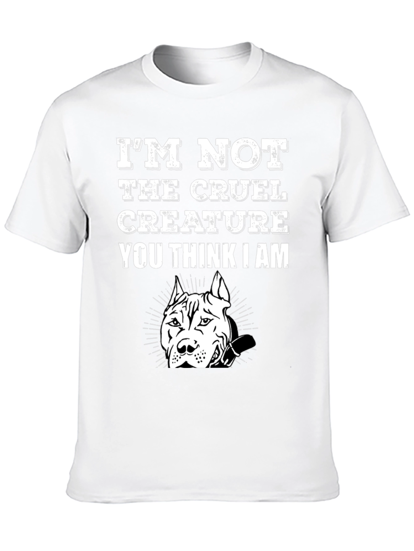 Pitbull Dog Lover T-Shirt - Cruel Creature Graphic Tee