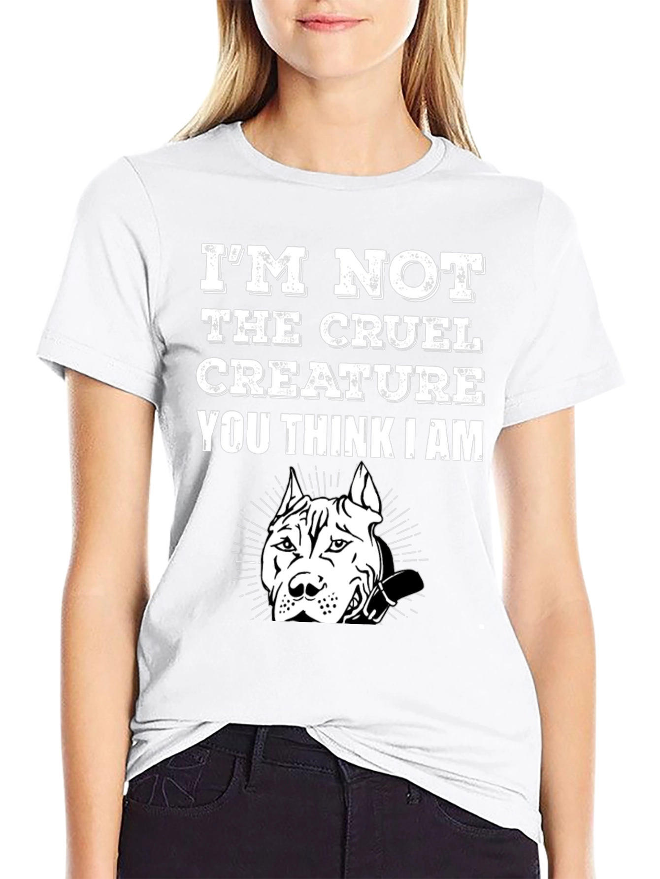 Pitbull Dog Lover T-Shirt - Cruel Creature Graphic Tee