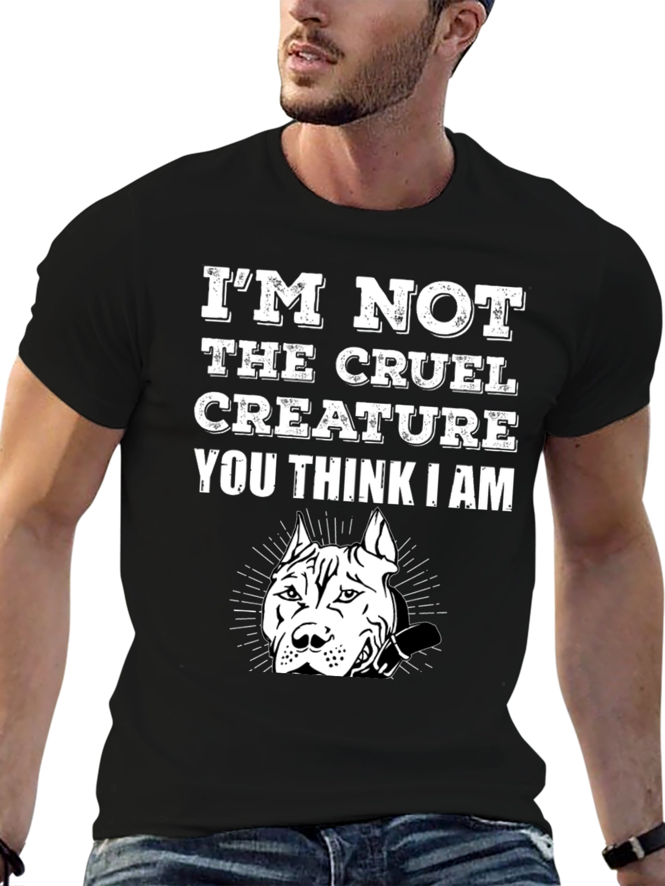 Pitbull Dog Lover T-Shirt - Cruel Creature Graphic Tee